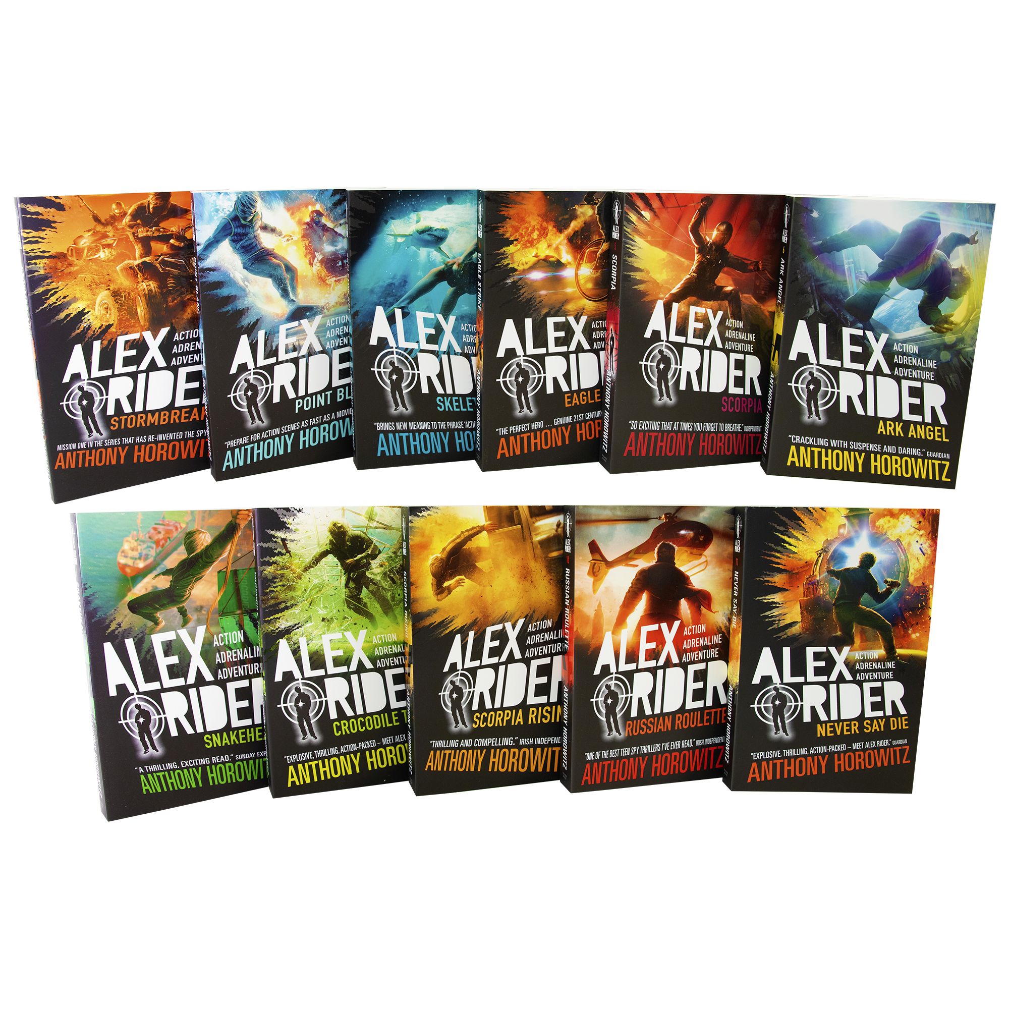 Alex Rider The Complete Missions 11 Books Collection Pack Paperback Set By Anthony Horowitz - St Stephens Books