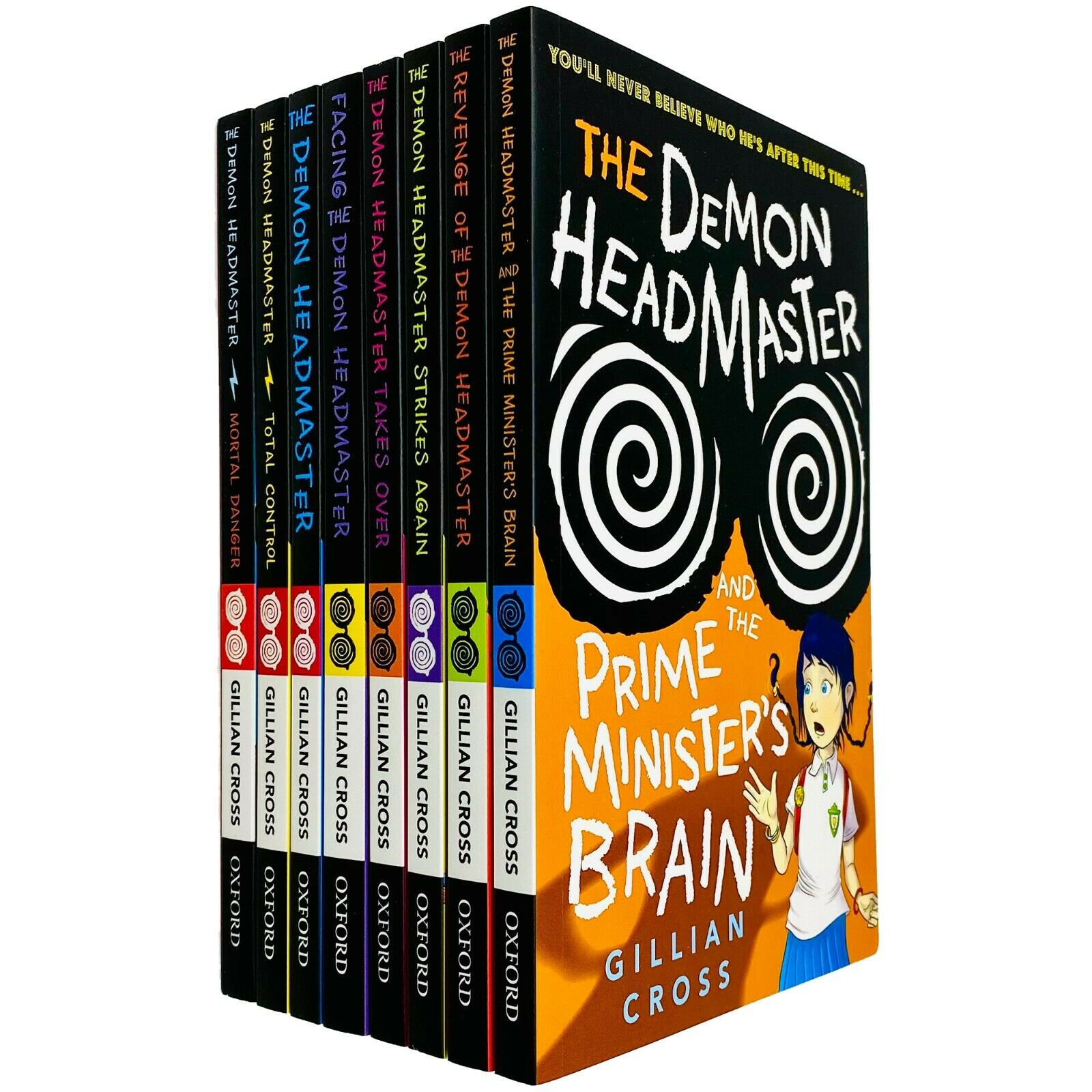 Demon Headmaster 8 Books Children Collection Pack Paperback Set By Gillian Cross - St Stephens Books