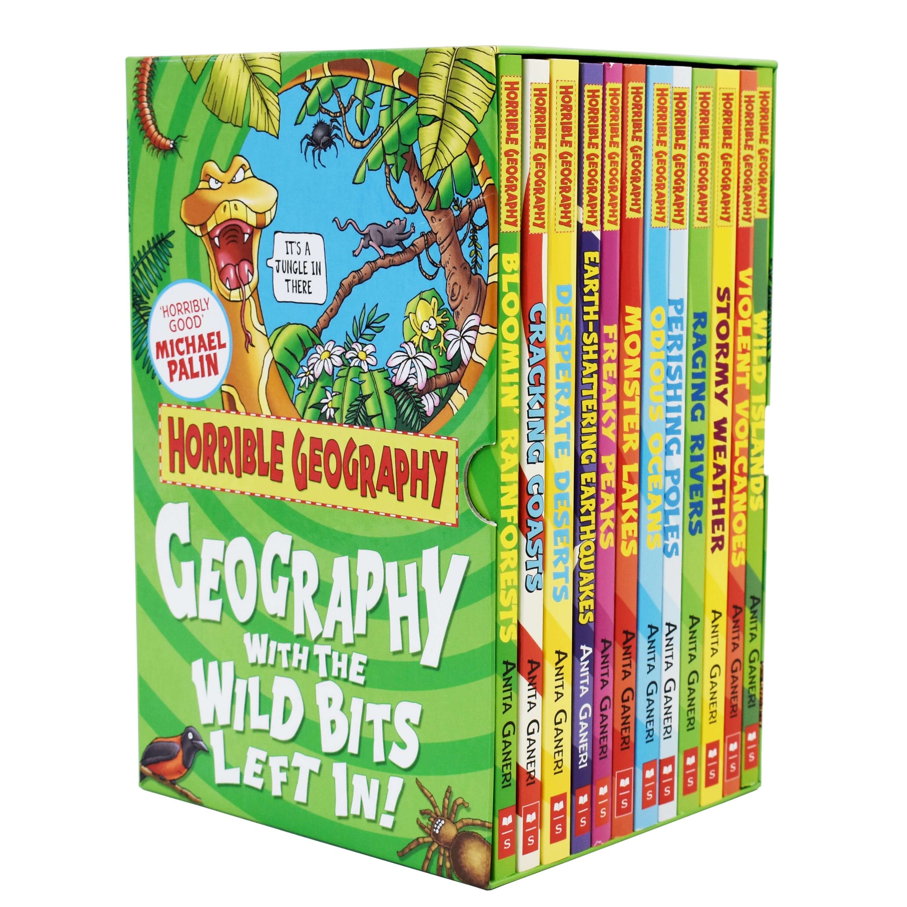 Age 9-14 - Horrible Geography Collection 12 Book Box Set By Anita Ganeri - Ages 9-14 - Paperback