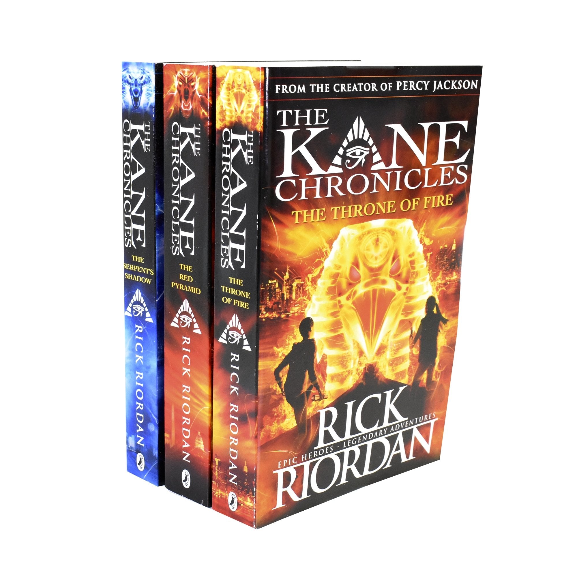 Kane Chronicles 3 Books Young Adult Collection Paperback Set By Rick Riordan - St Stephens Books