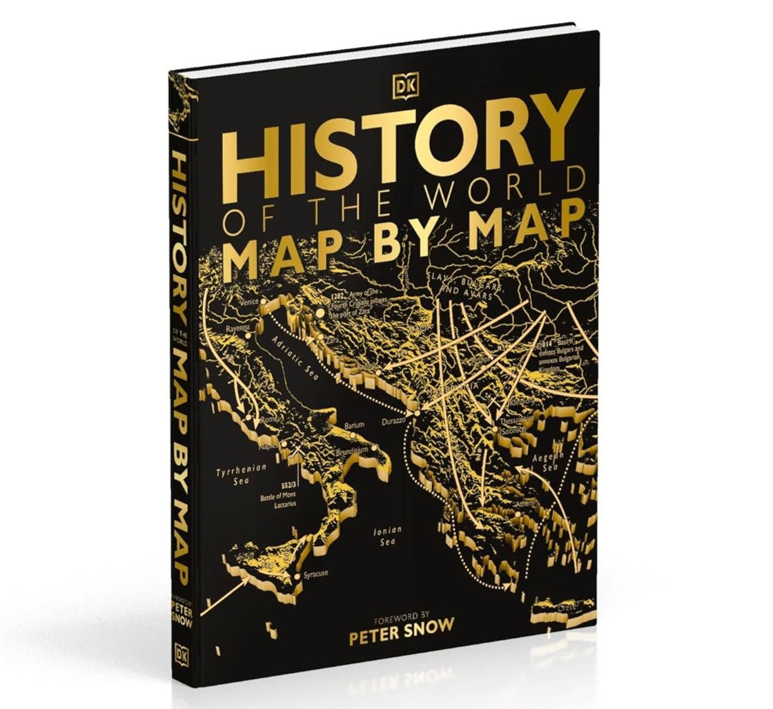 History of the World Map by Map By Peter Snow & DK - Non Fiction - Hardback
