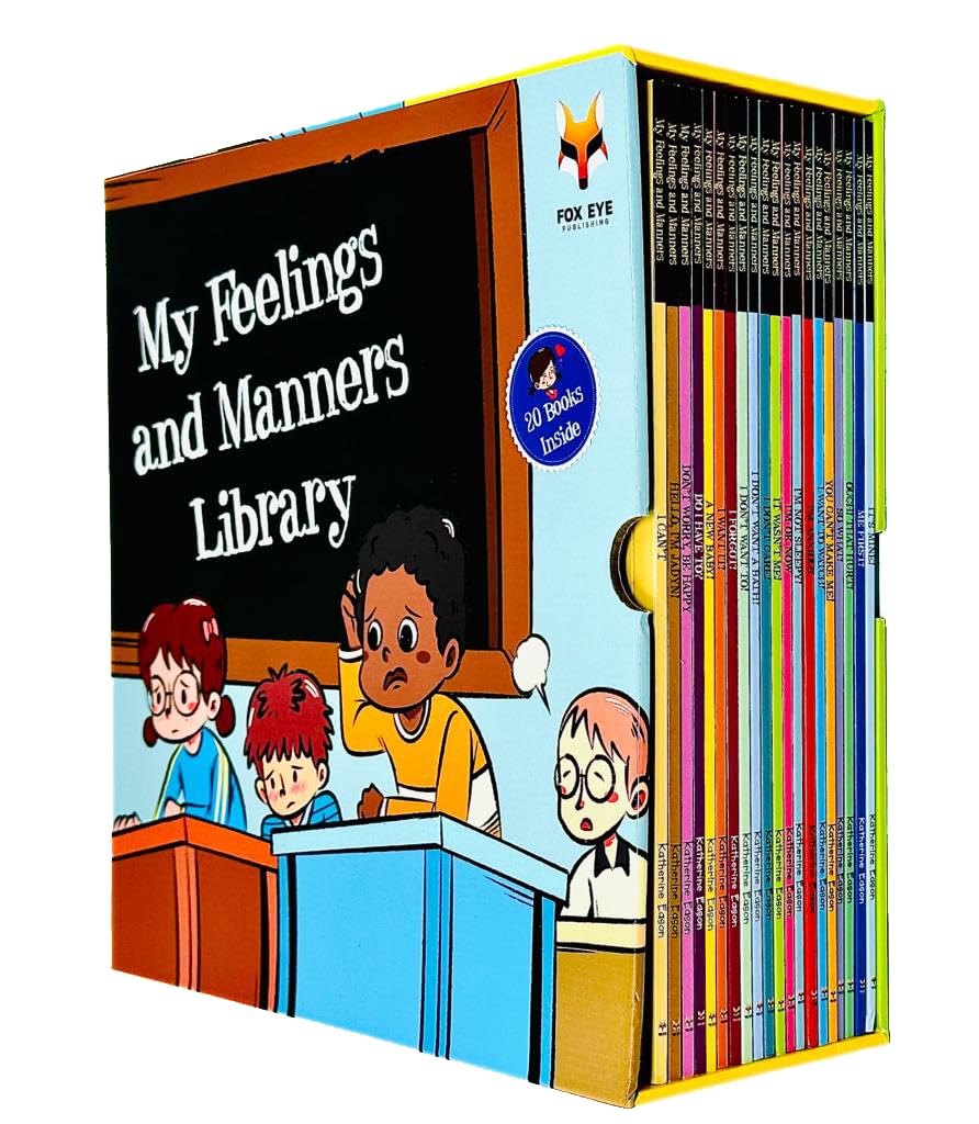 My Feelings and Manners Library By Katherine Eason 20 Books Collection Box Set - Ages 3+ Paperback