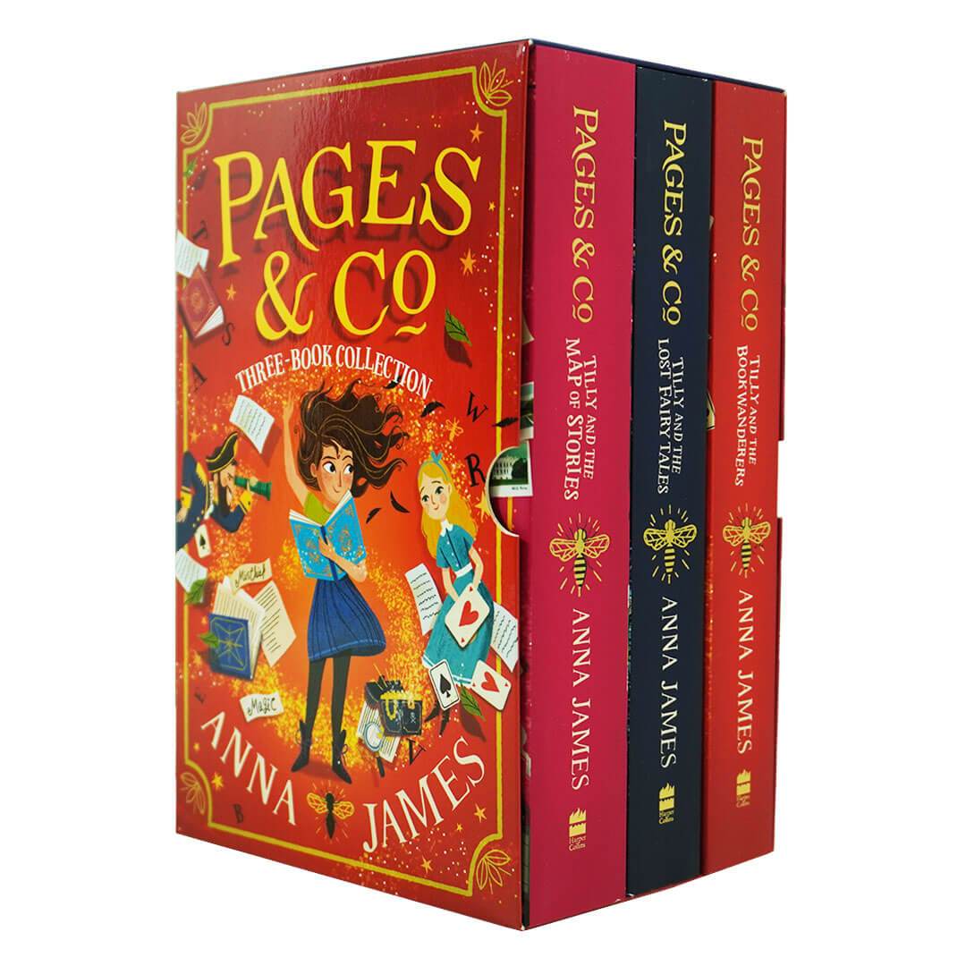 Pages & Co Series by Anna James 3 Books Collection Box Set - Age 9-14 - Paperback