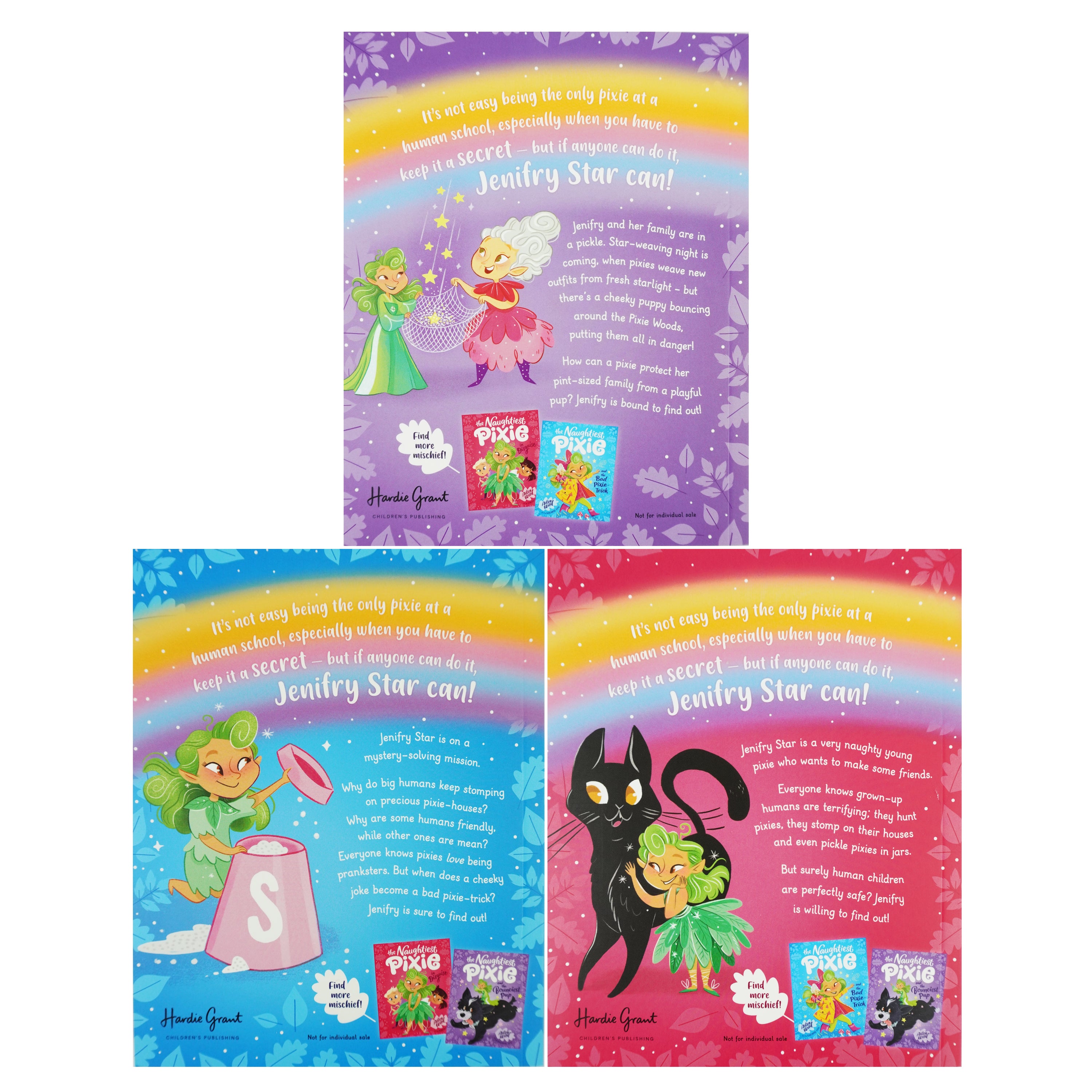 The Naughtiest Pixie Series by Ailsa Wild 3 Books Collection Box Set - Ages 6+ - Paperback