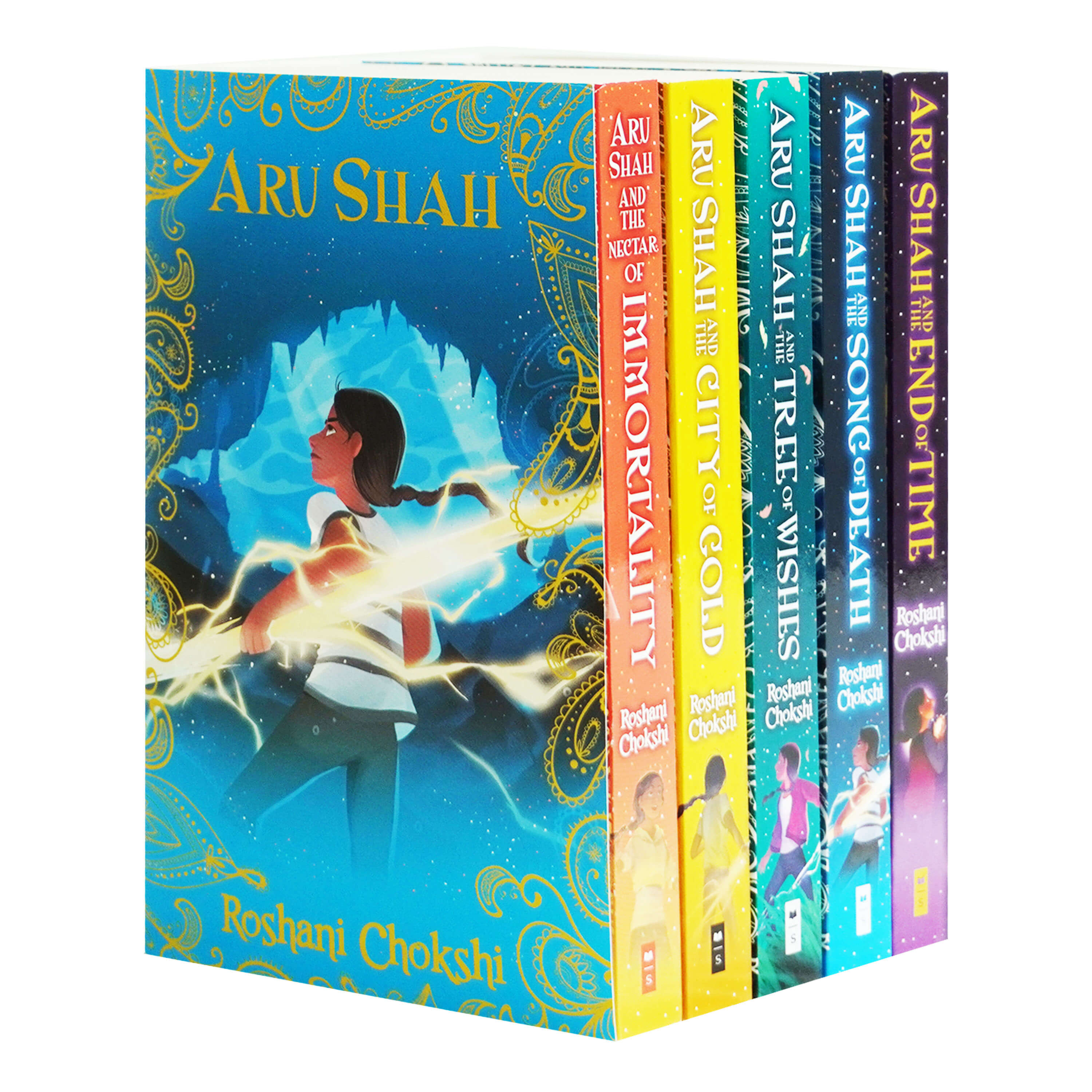 Pandava Series Collection by Roshani Chokshi 5 Books Set - Ages 8-12 - Paperback