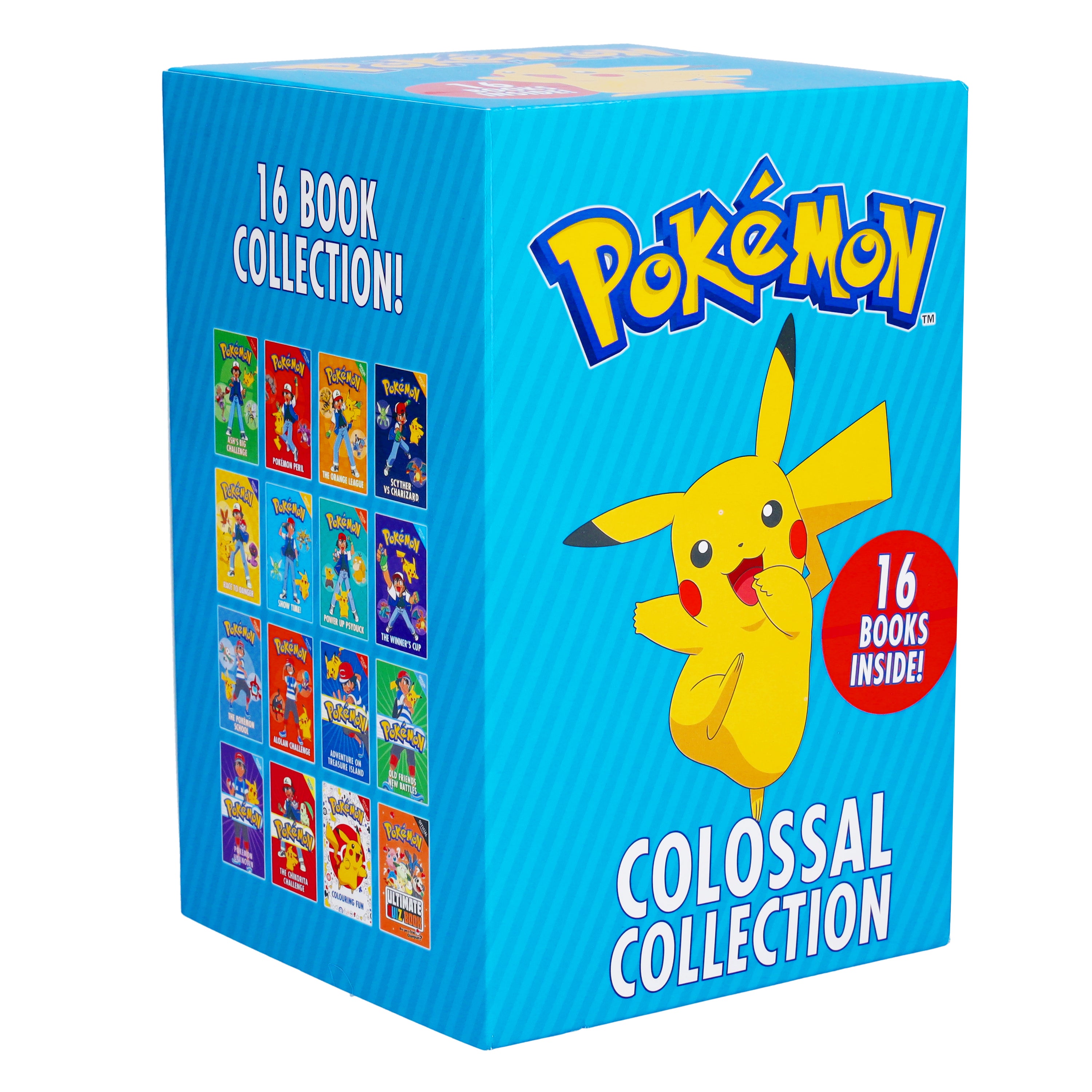 Pokemon Colossal Collection 16 Books Box Set By Tracey West - Ages 5-8 - Paperback