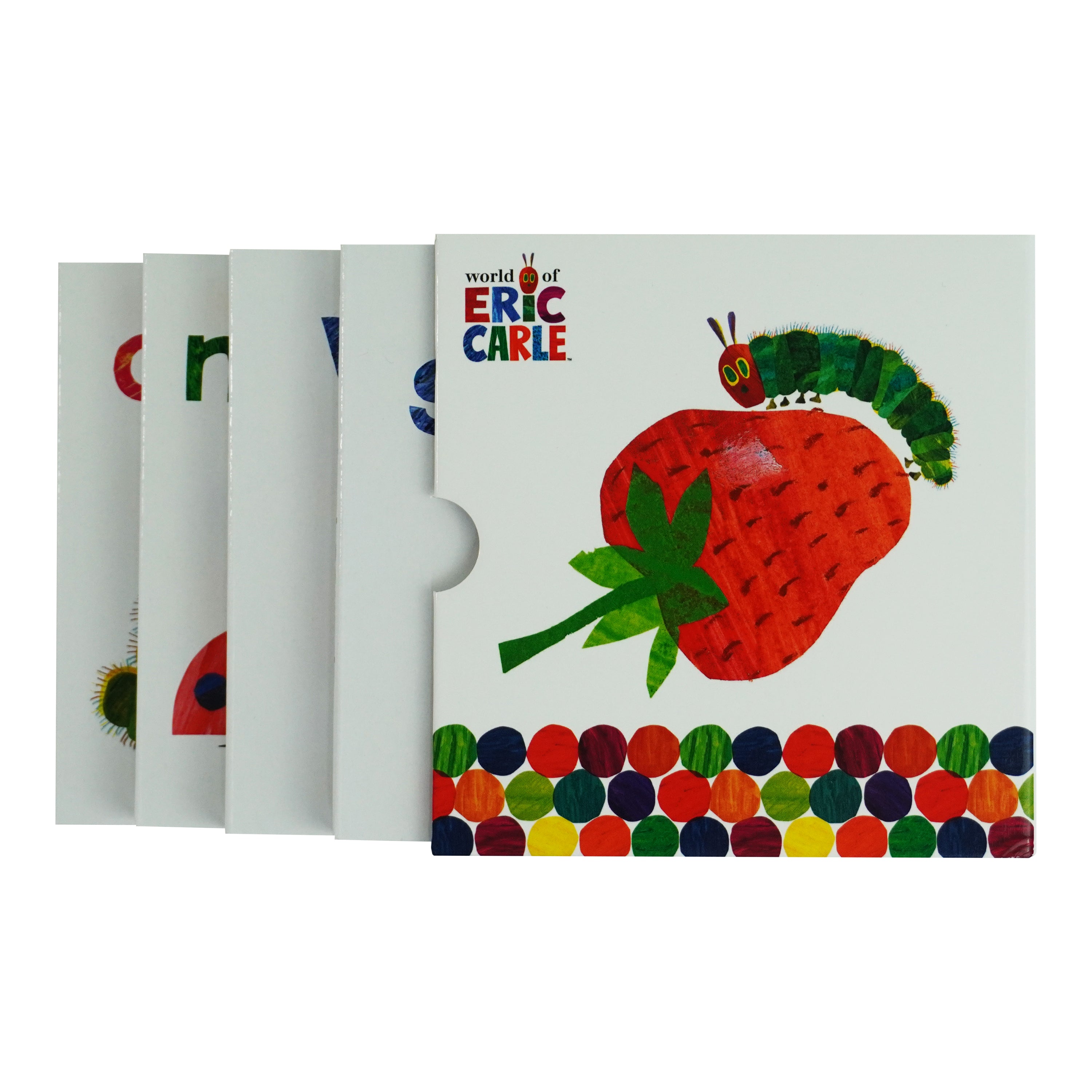 The Very Hungry Caterpillar: My First Library 4 Books Collection Set by Eric Carle - Ages 2+ - Board Book
