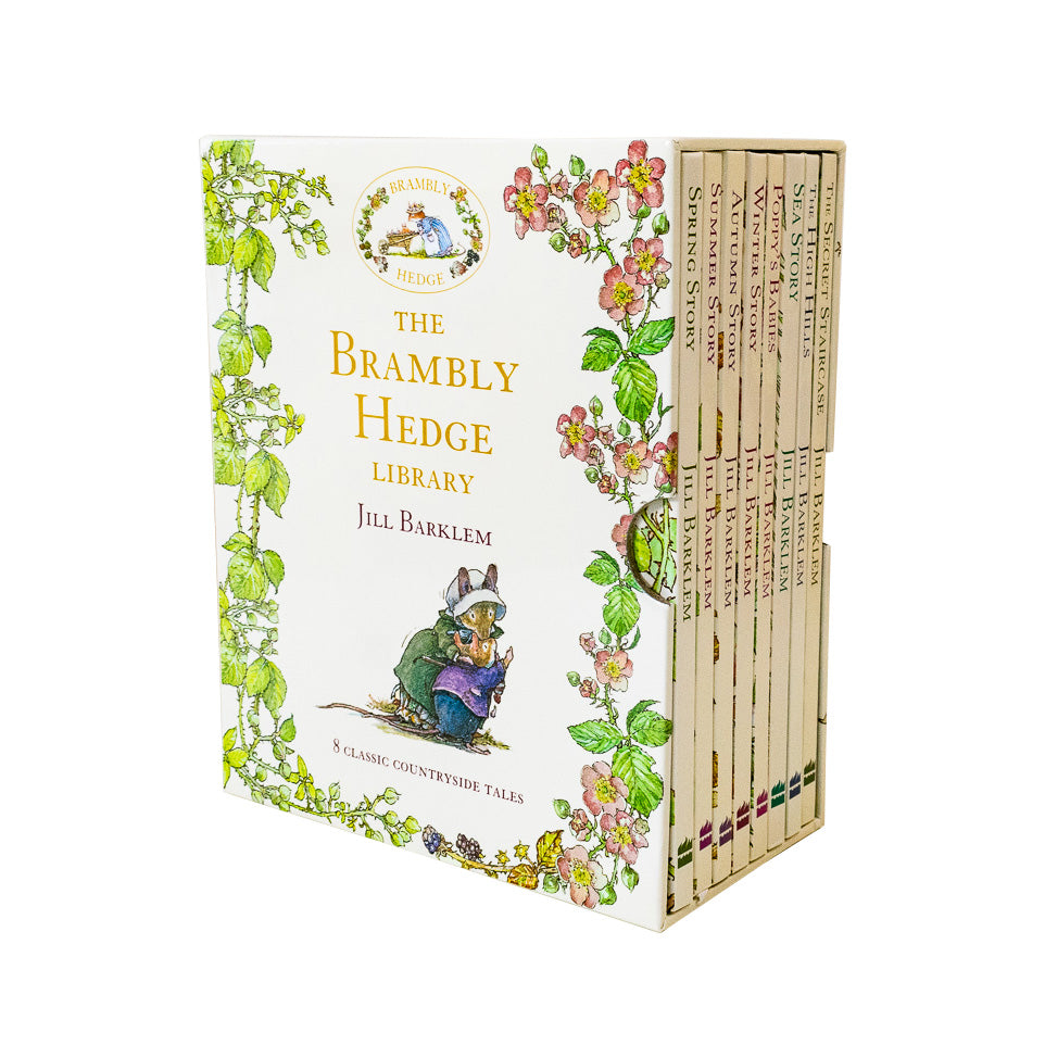 The Brambly Hedge Library Collection 8 Books Set By Jill Barklem - Ages 3-6 - Hardback