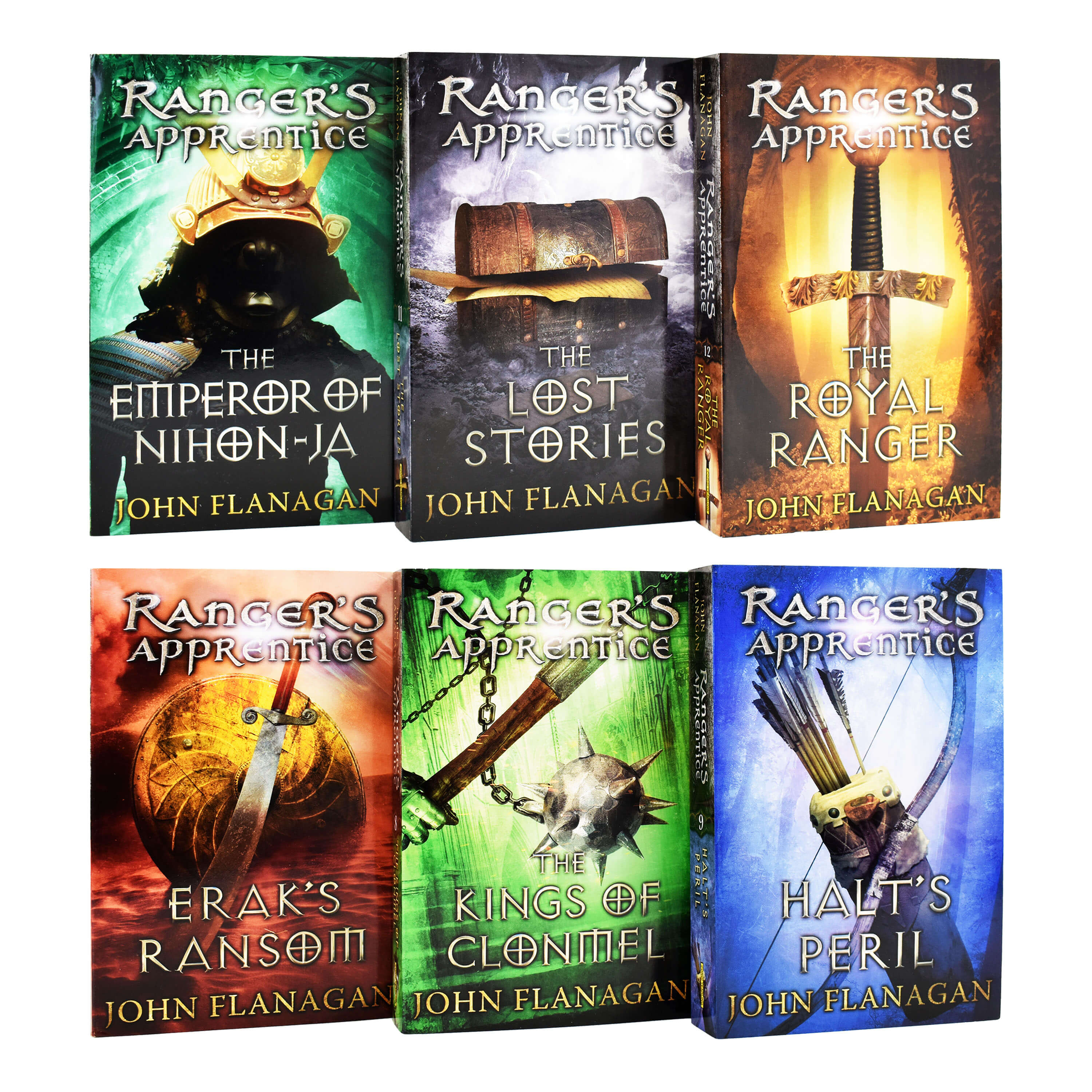 Rangers Apprentice Series 2 - 6 Books By John Flanagan - Young Adult - Paperback