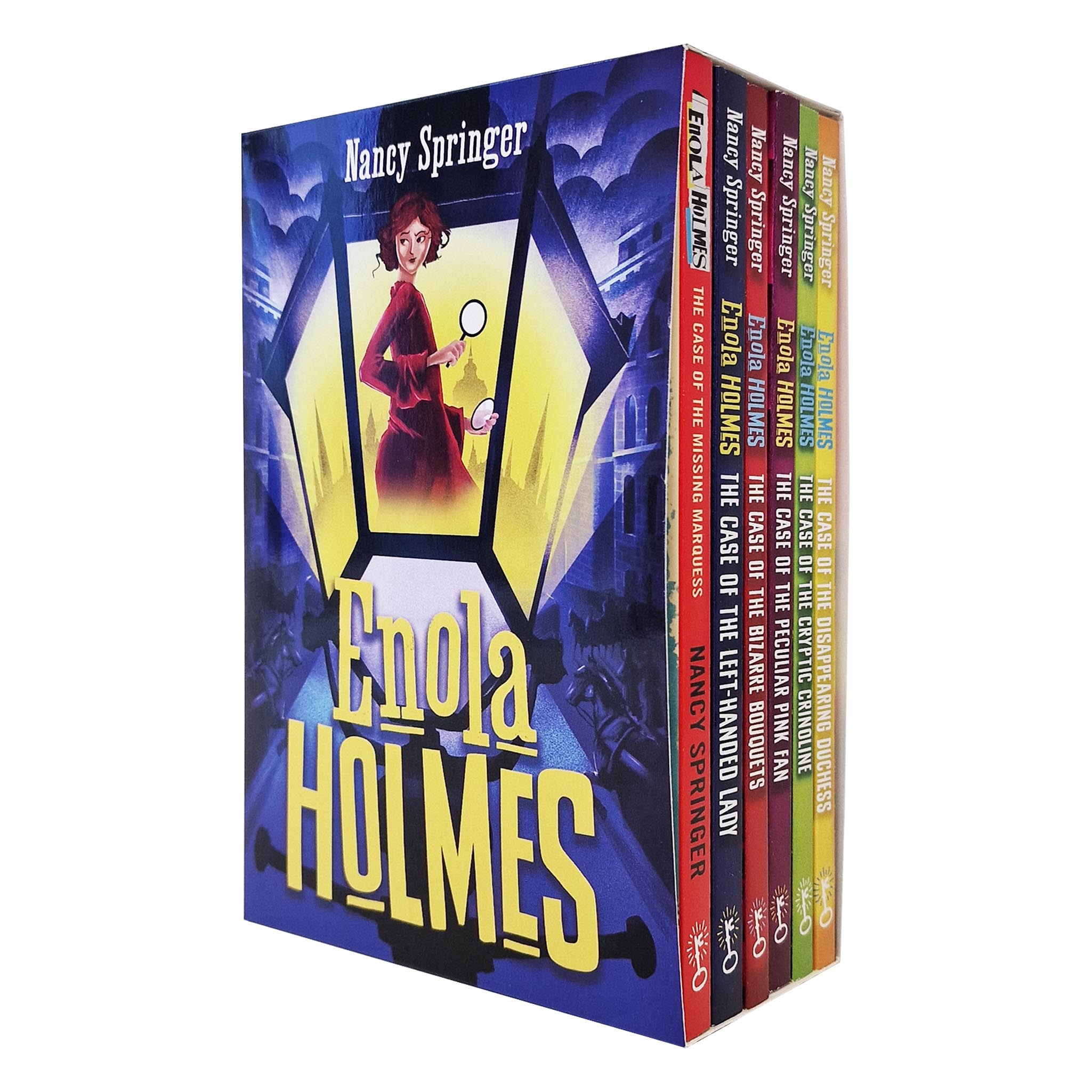 Enola Holmes By Nancy Springer 6 Books Set - Ages 7-9 - Paperback