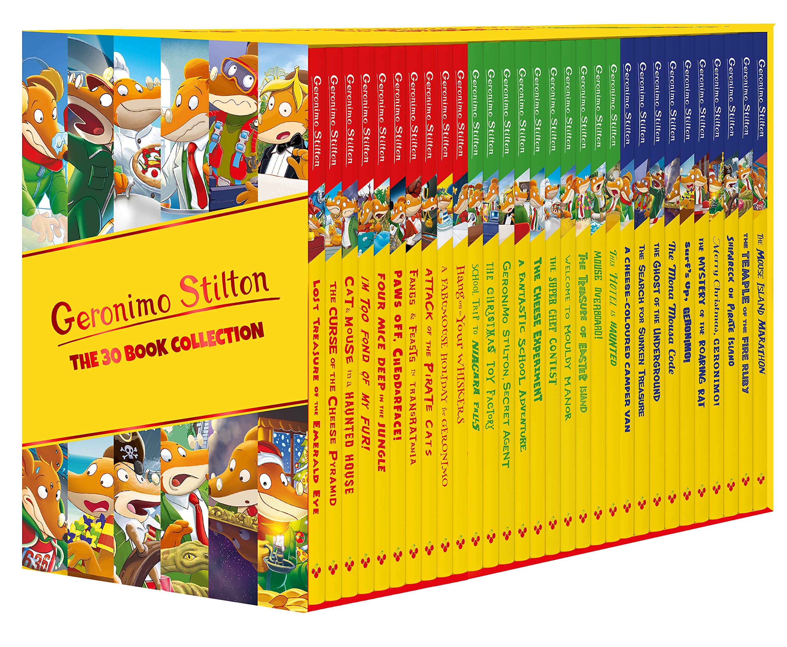 Geronimo Stilton: The 30 Book Collection Set (Series 1,2 & 3) By Sweet Cherry Publishing - Age 5-7 - Paperback - St Stephens Books