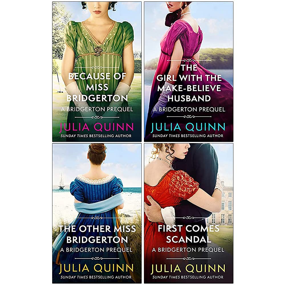 A Bridgerton Prequel Series 4 Books Collection Set By Julia Quinn - Young Adult - Paperback