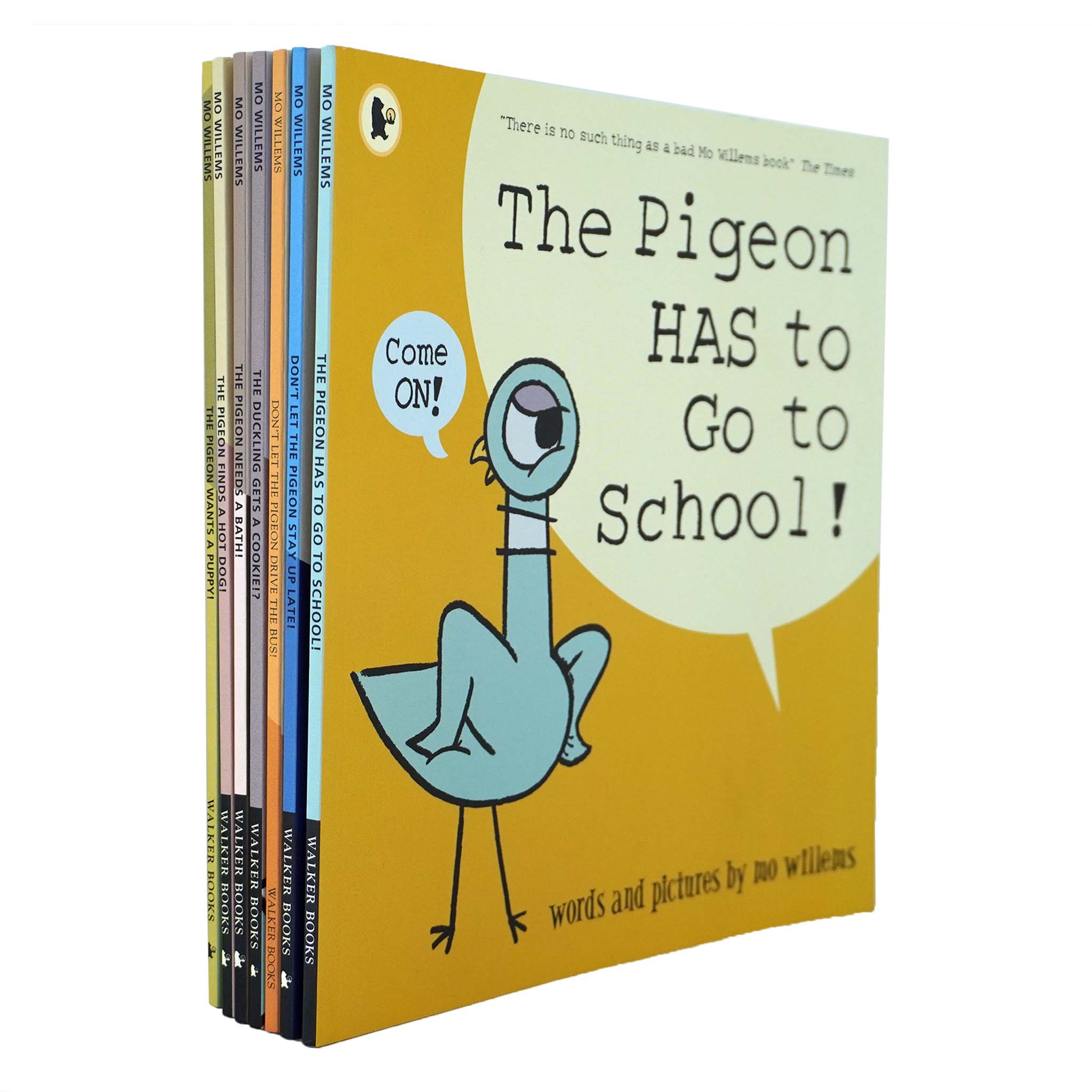 Don't Let the Pigeon Series 7 Books Collection Set By Mo Willems - Age 3-7 - Paperback