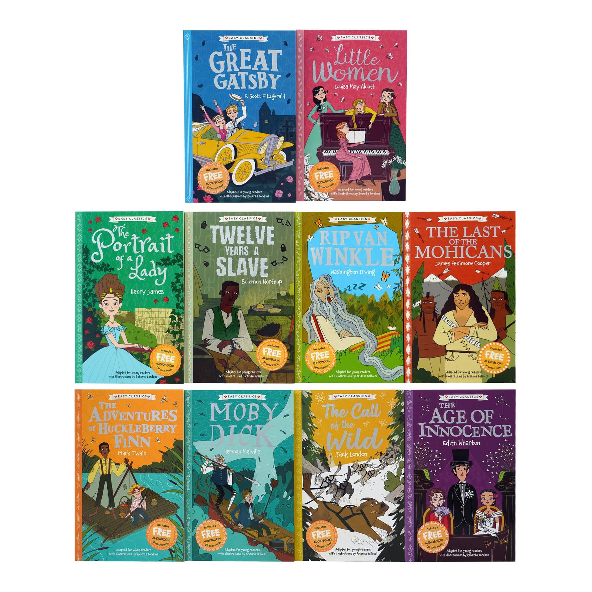 The American Classics Children's Collection 10 Books Set By Gemma Barder, Lynne Wilson-Bailey - Ages 7-11 - Paperback