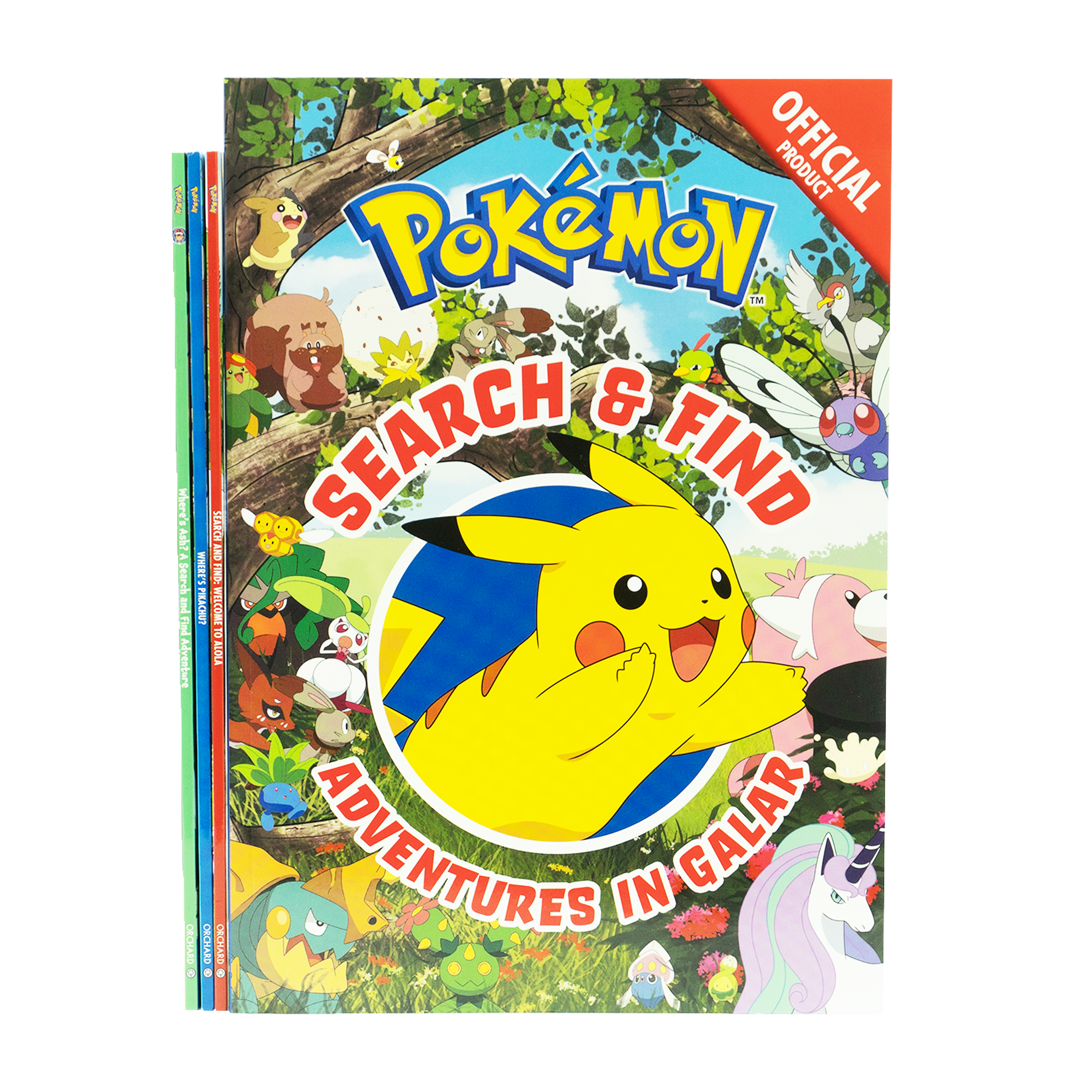 The Official Pokémon Series 4 Books Collection Set - Ages 5-8 - Paperback