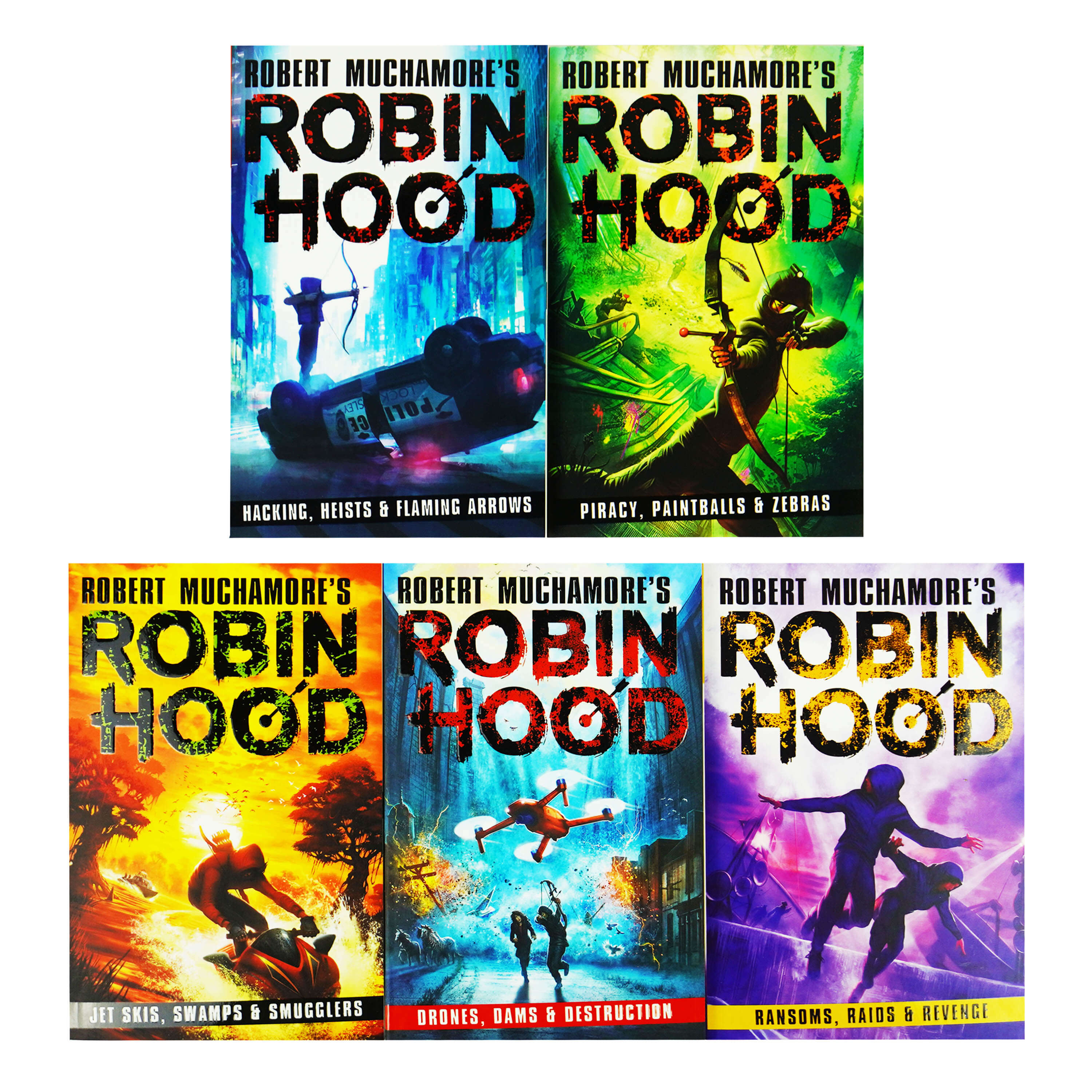 Robin Hood Series by Robert Muchamore 5 Books Collection Set - Ages 10-17 - Paperback
