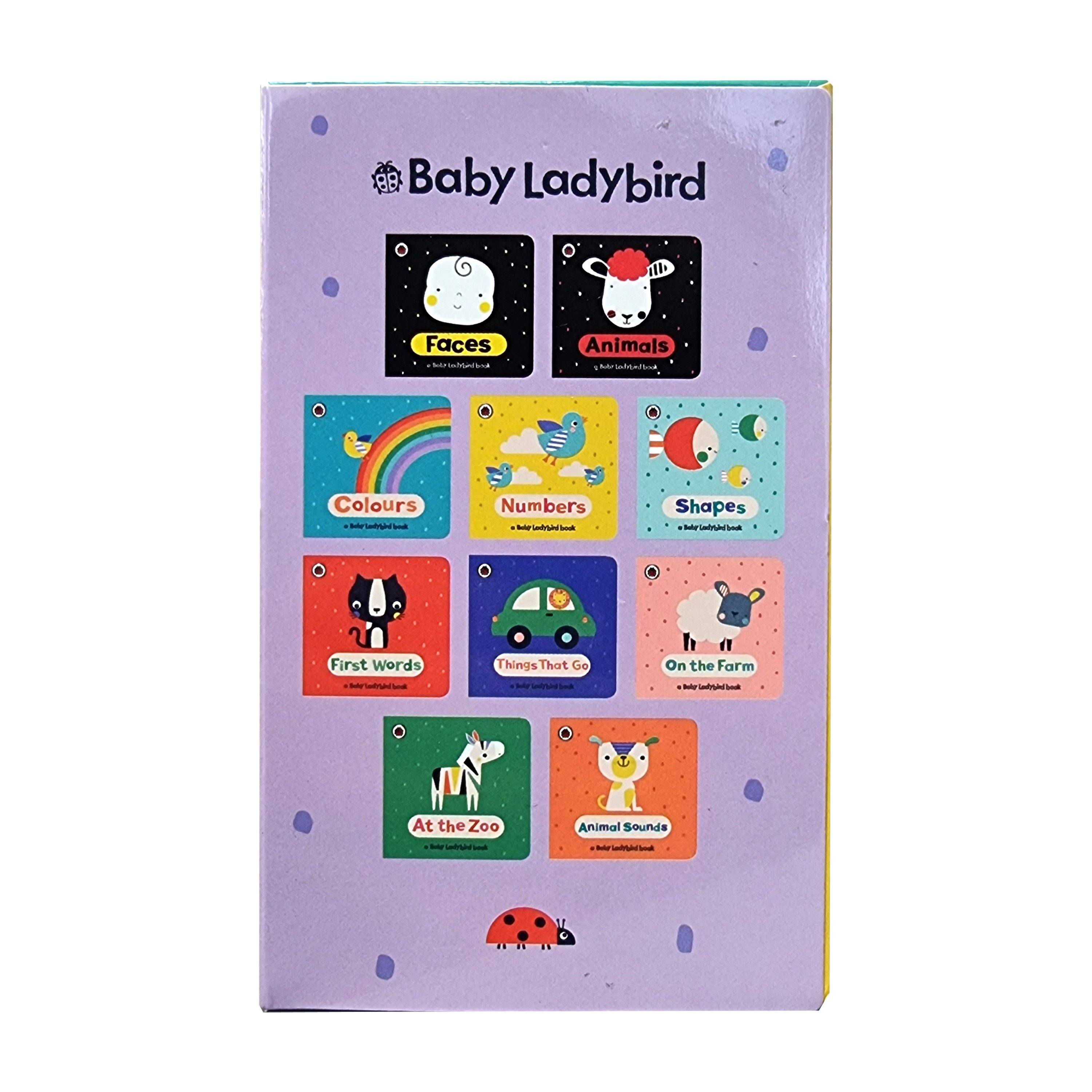 Age 0-5 - A Baby Ladybird Library Children's 10 Books Collection Set - Ages 0-5 - Board Book