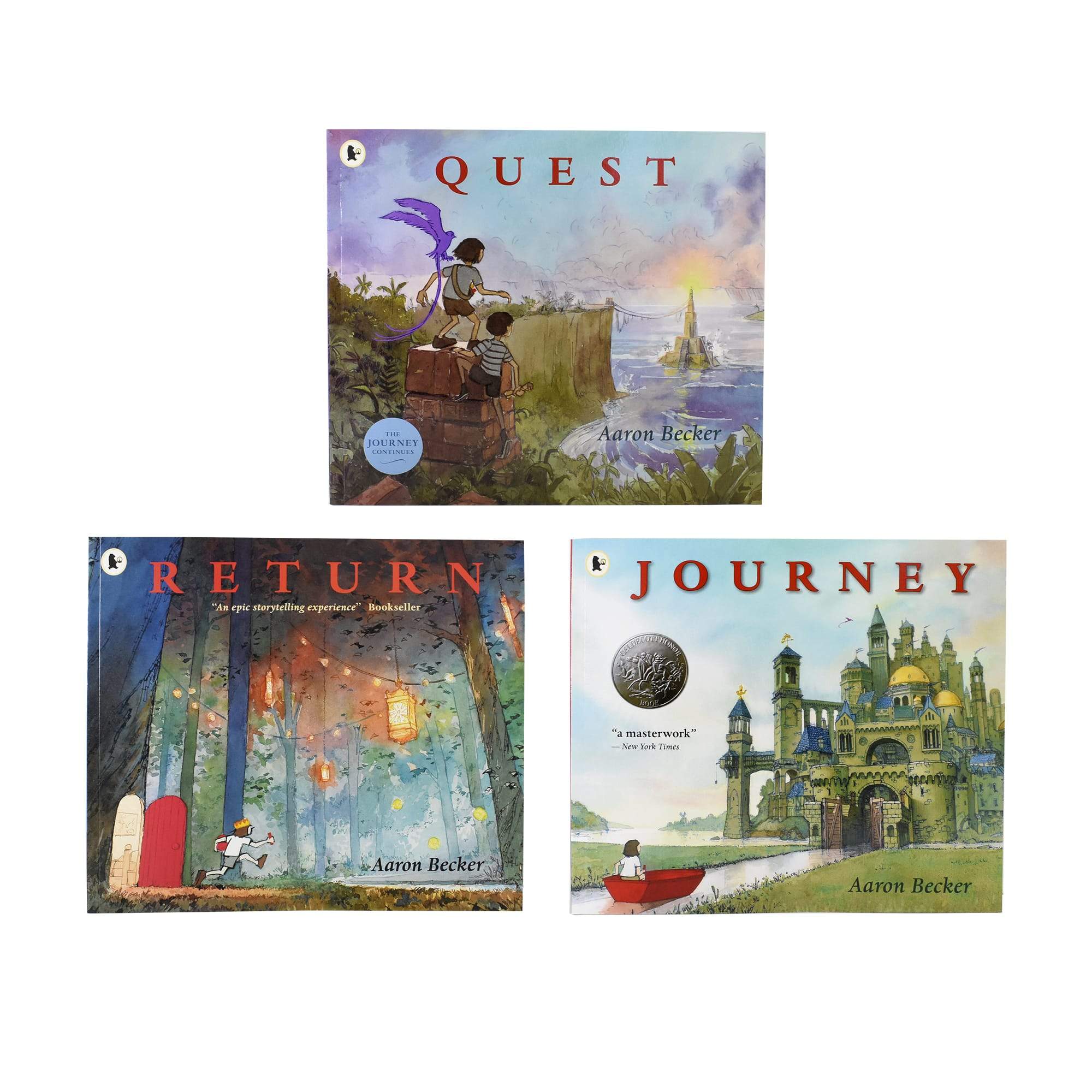 Journey trilogy 3 Books Children Collection Paperback Set By Aaron Becker - St Stephens Books