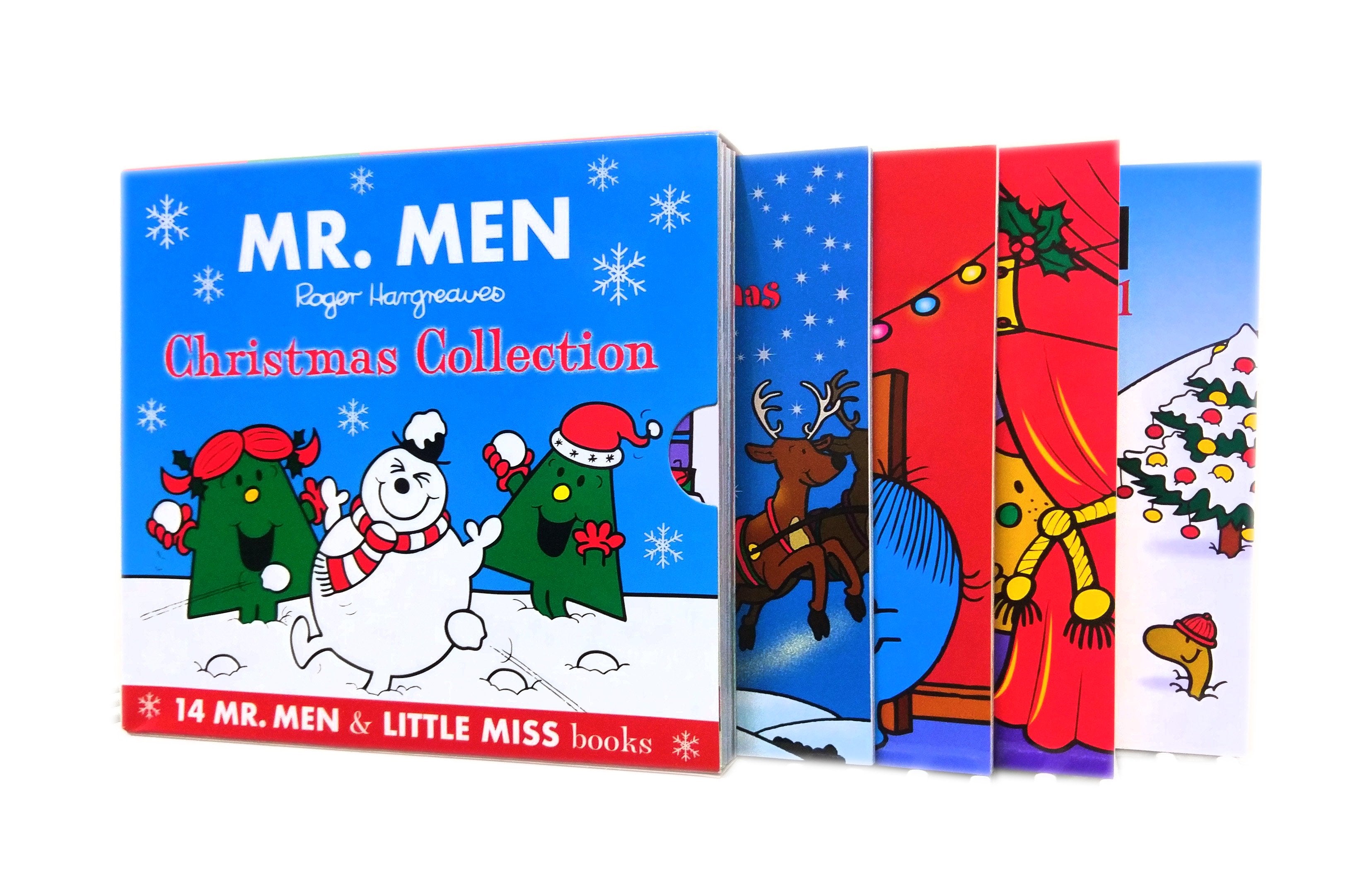 Mr Men & Little Miss Christmas 14 Childrens Books Paperback By Roger Hargreaves - St Stephens Books