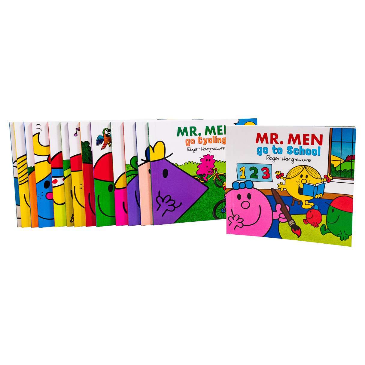 Mr Men & Little Miss Every Day 14 Childrens Books Paperback By Roger Hargreaves - St Stephens Books