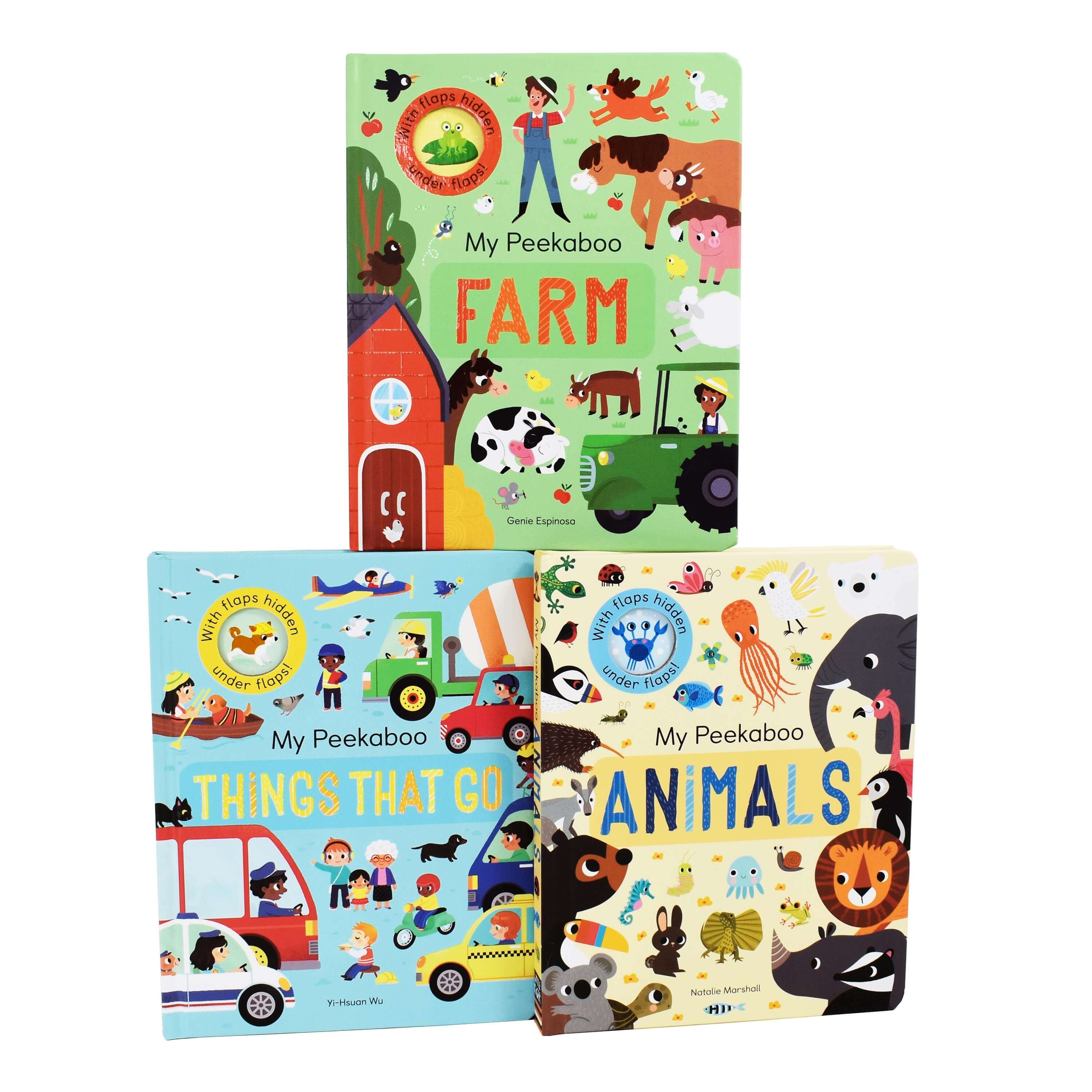 Age 0-5 - My Peekaboo Lift The Flap Library 3 Books Collection Box Set - Ages 0-5 - Hardback