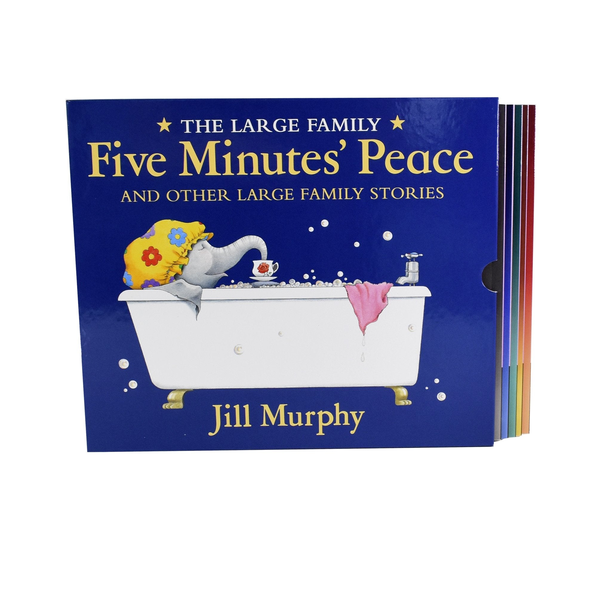 Large Family 5 Books Children Collection Paperback Set By Jill Murphy - St Stephens Books