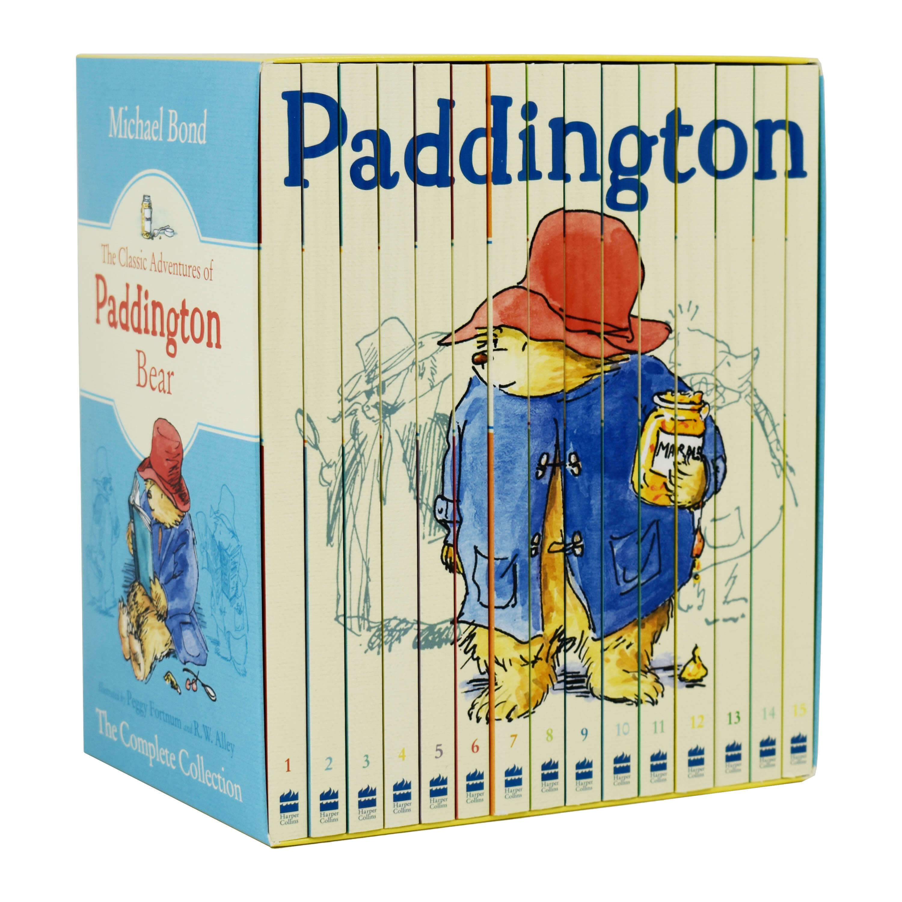 Age 5-7 - The Classic Adventures Of Paddington Bear 15 Books By Michael Bond– Ages 5-7 - Paperback
