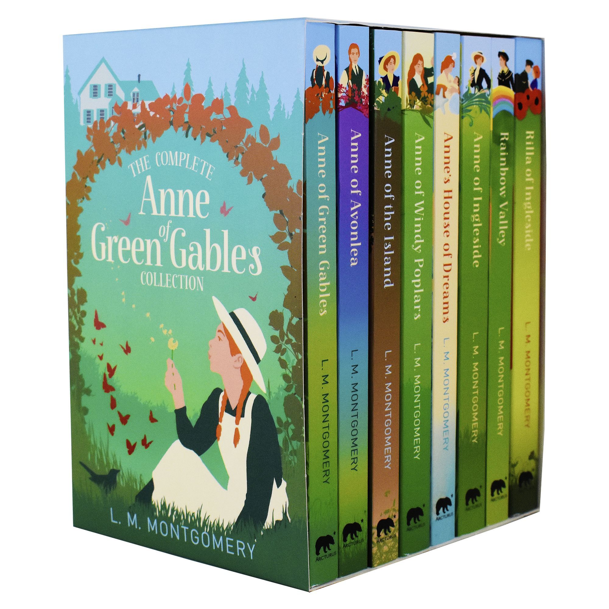 Anne Of Green Gables 8 Books Children Set Box Pack Paperback By L. M. Montgomery - St Stephens Books