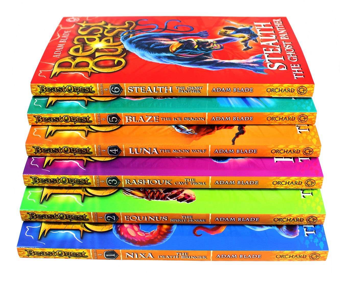 Beast Quest Series 4 - 6 Books Young Adult Collection Paperback By Adam Blade - St Stephens Books