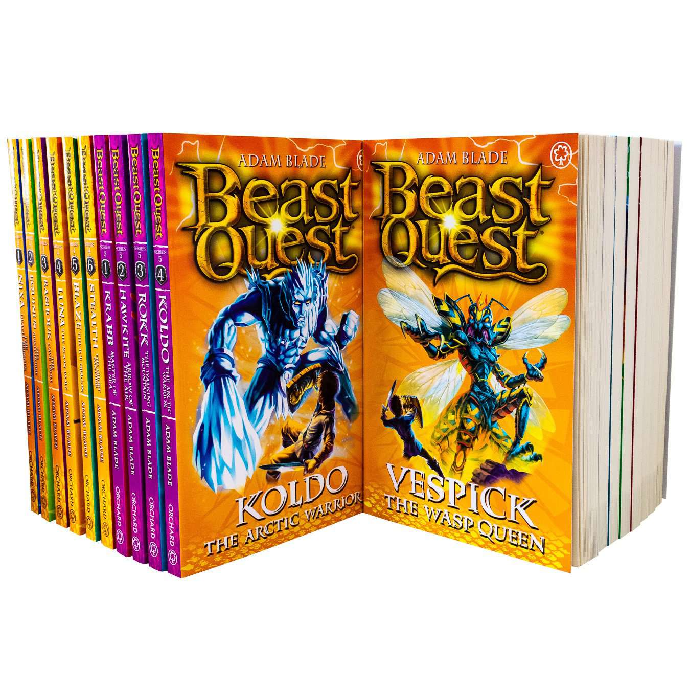 Beast Quest Series 4 to 6 - 18 Books Young Adult Collection Paperback By Adam Blade - St Stephens Books