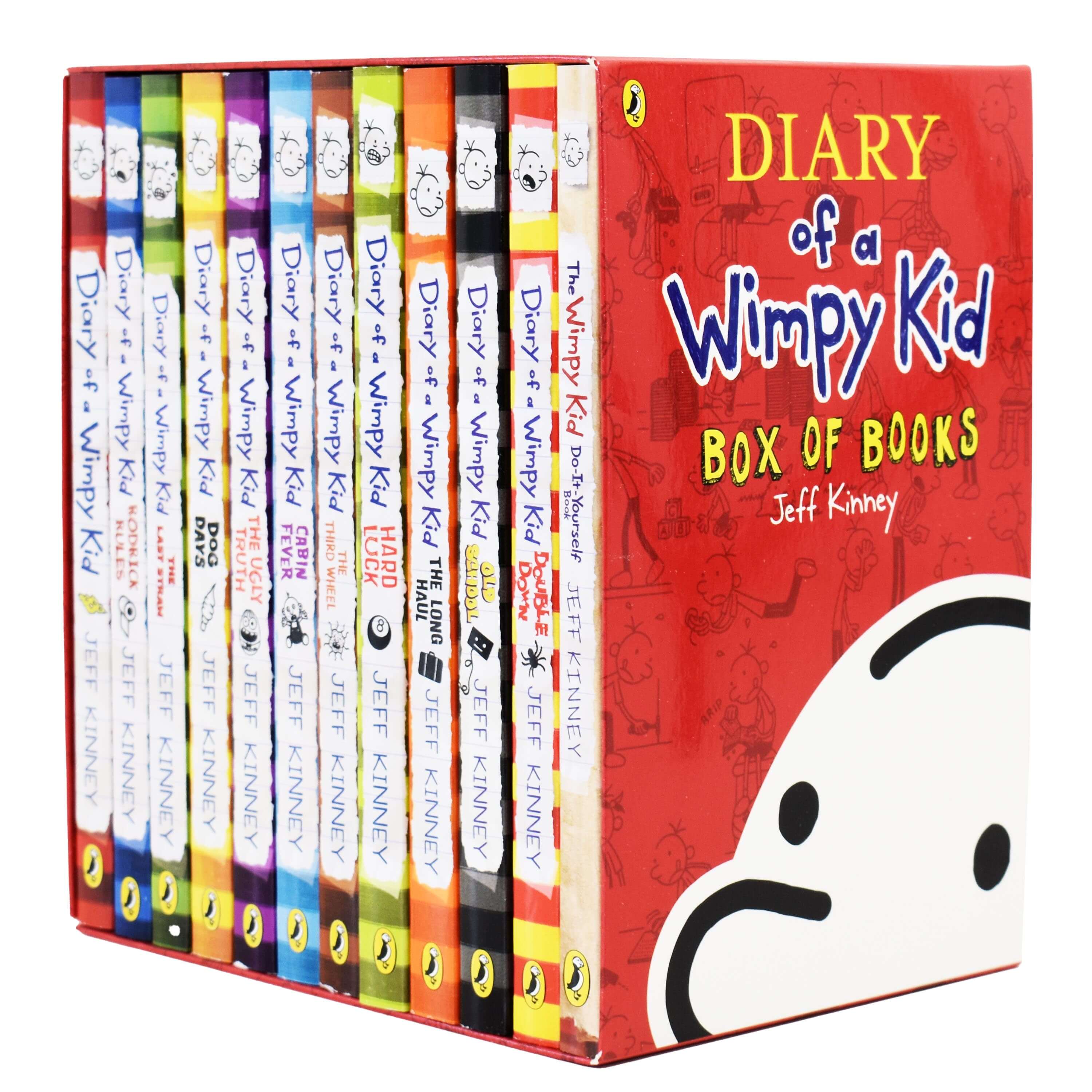 Age 7-9 - Diary Of A Wimpy Kid 12 Books Children Collection Paperback By Jeff Kinney
