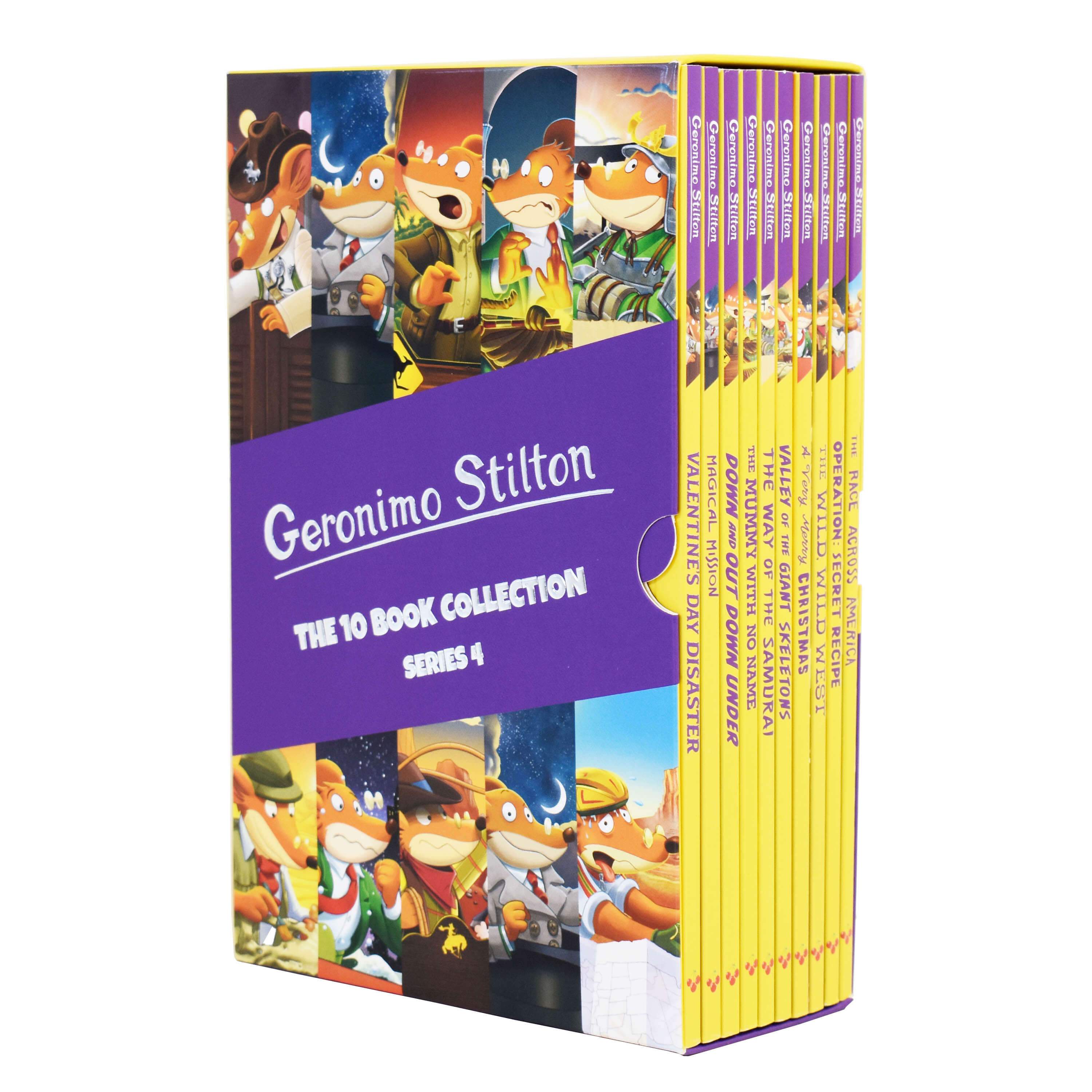 Age 7-9 - Geronimo Stilton 10 Books Collection (Series 4) Boxset - Ages 7-9 - Paperback