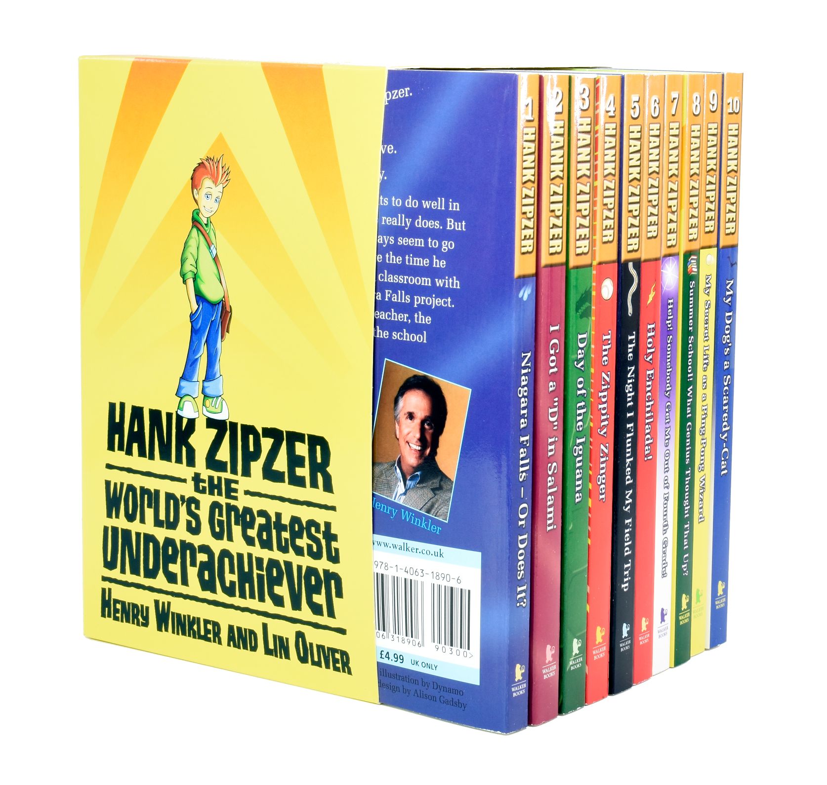 Hank Zipzer 10 Books Children Collection Paperback Box Set By Henry Winkler & Lin Oliver - St Stephens Books
