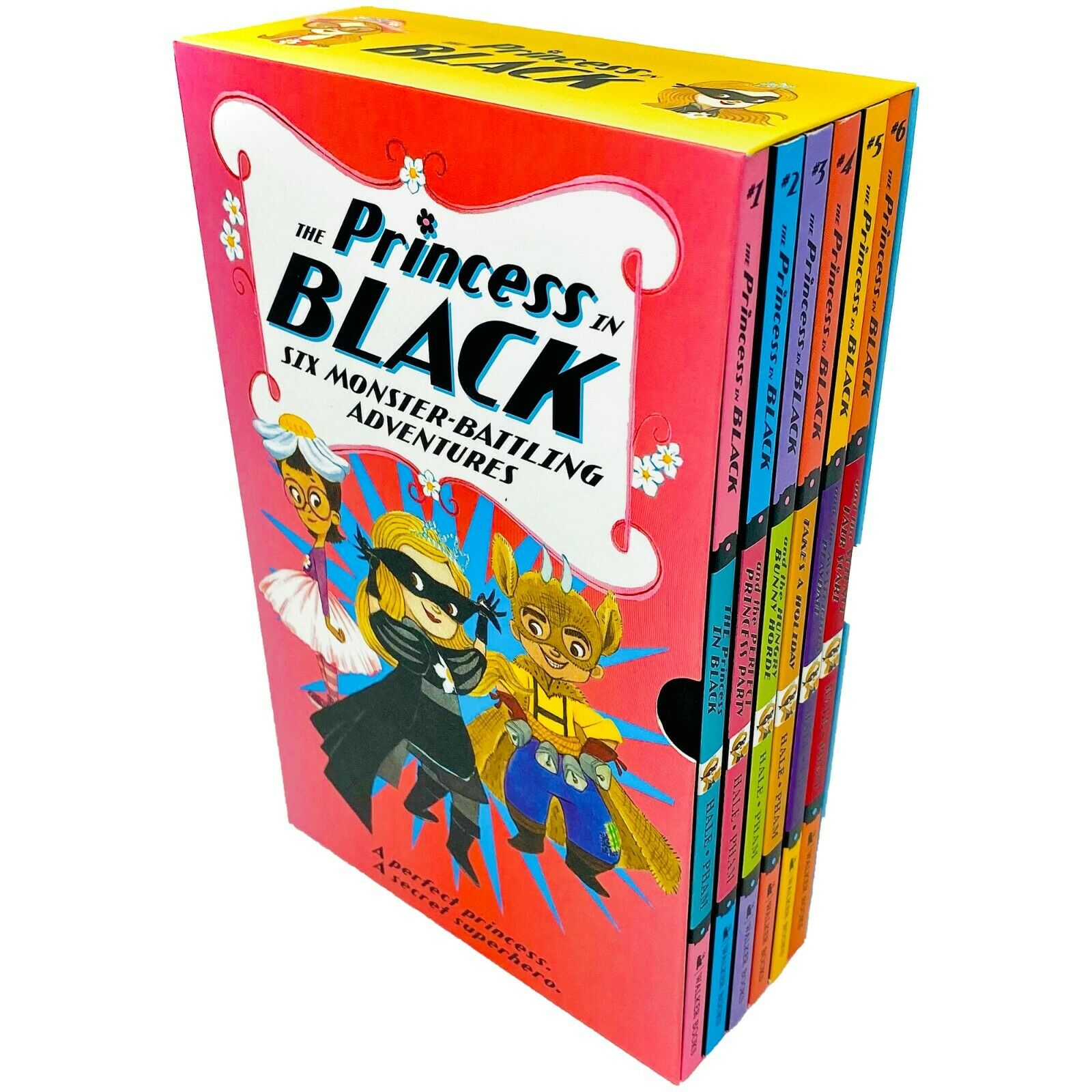 Princess In Black 6 Books Children Collection Paperback Set By - Shannon Hale & Dean Hale - St Stephens Books