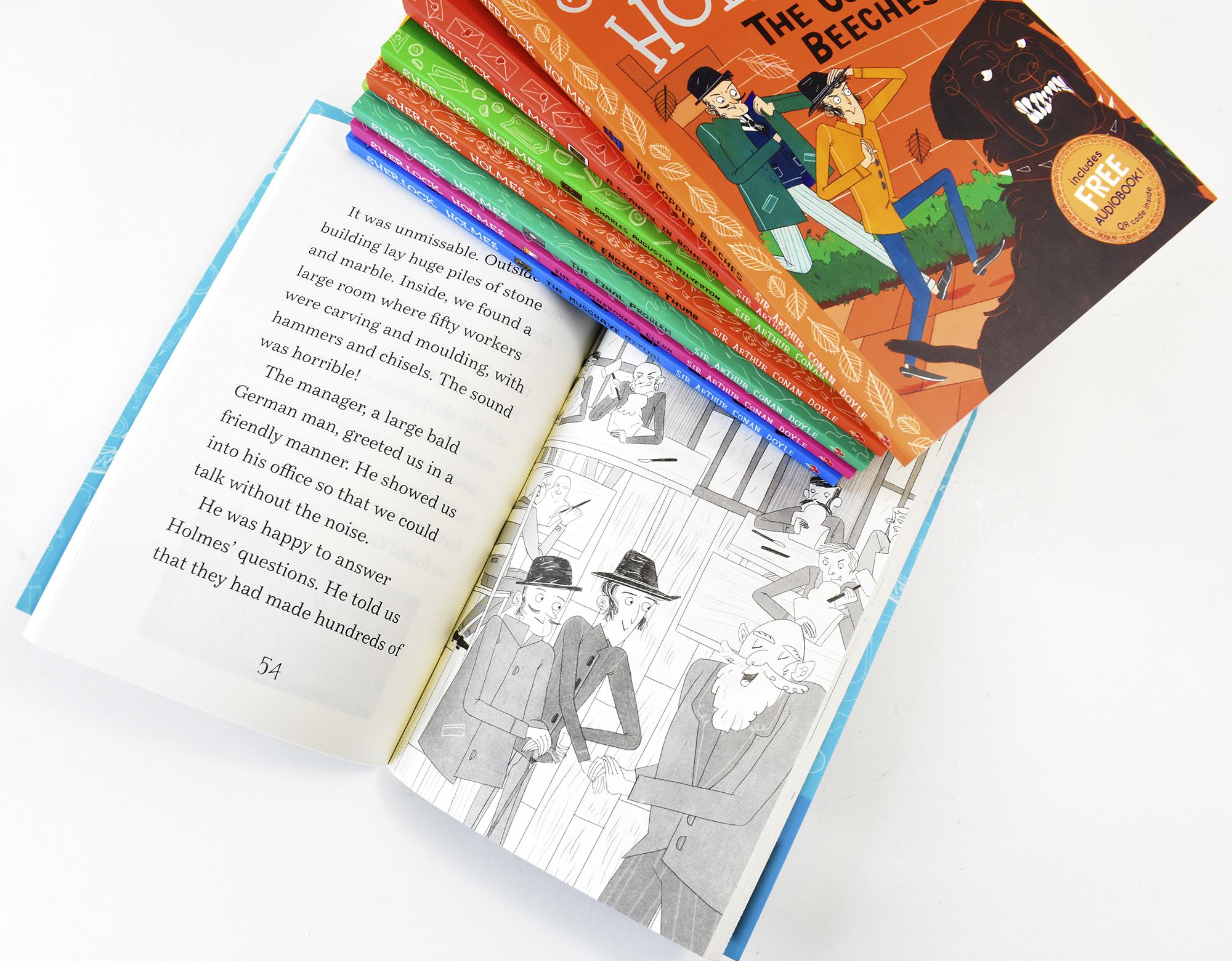 Sherlock Holmes 10 Books Series 2 Children Collection Paperback Box Set By Sir Arthur Conan Doyle - St Stephens Books