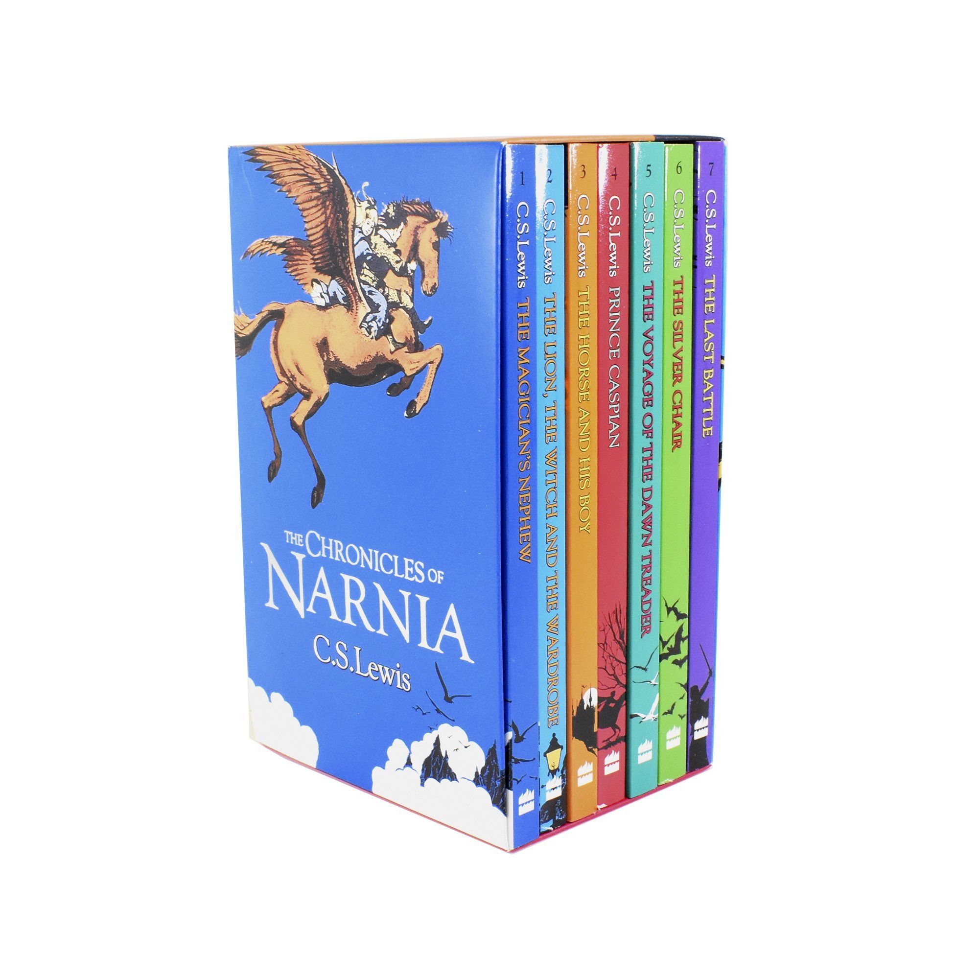 Age 7-9 - The Chronicles Of Narnia 7 Books By C.S. Lewis - Ages 7-9 - Paperback