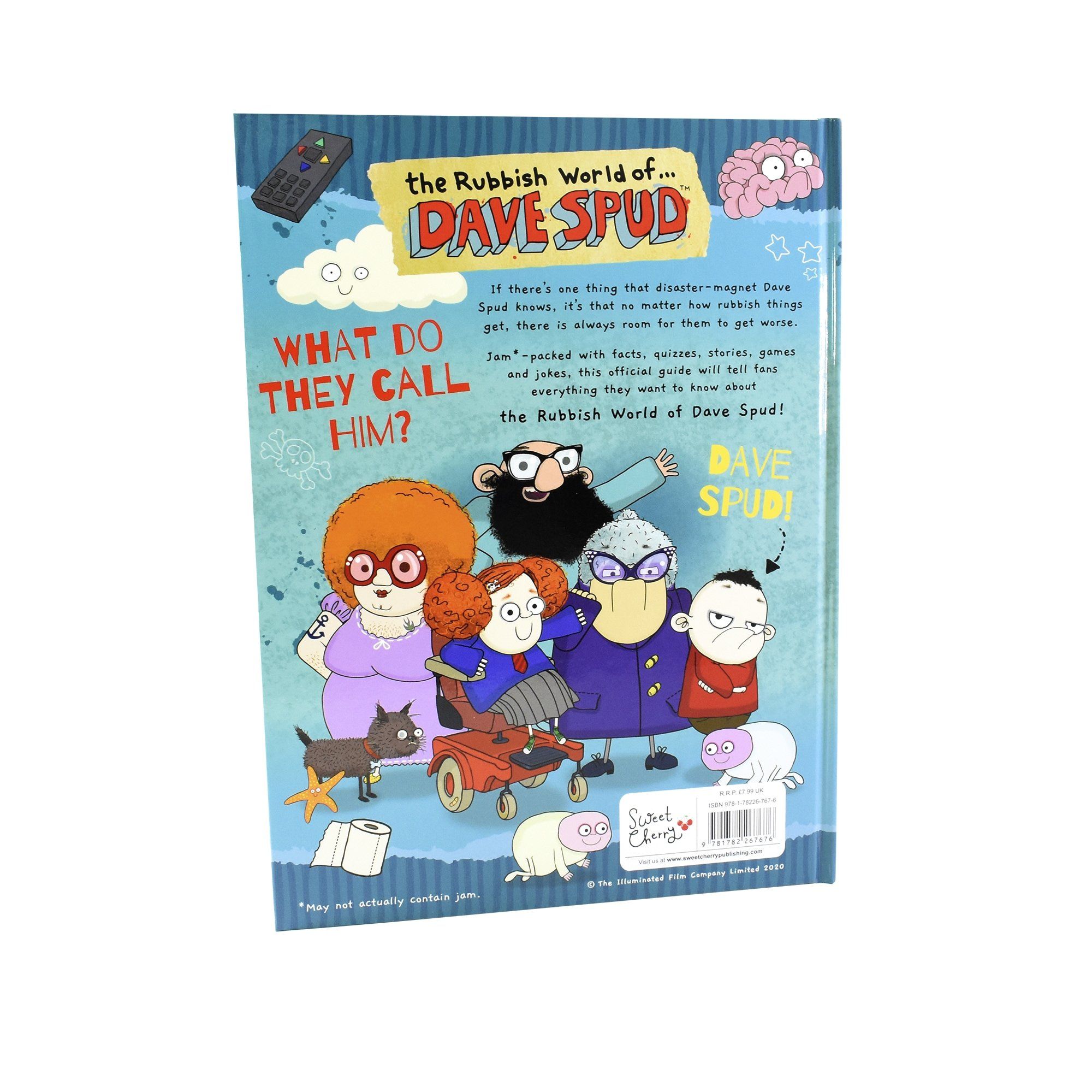 The Rubbish World of.... Dave Spud Official Guide By Sweet Cherry Publishing - Ages 7-9 - Hardback