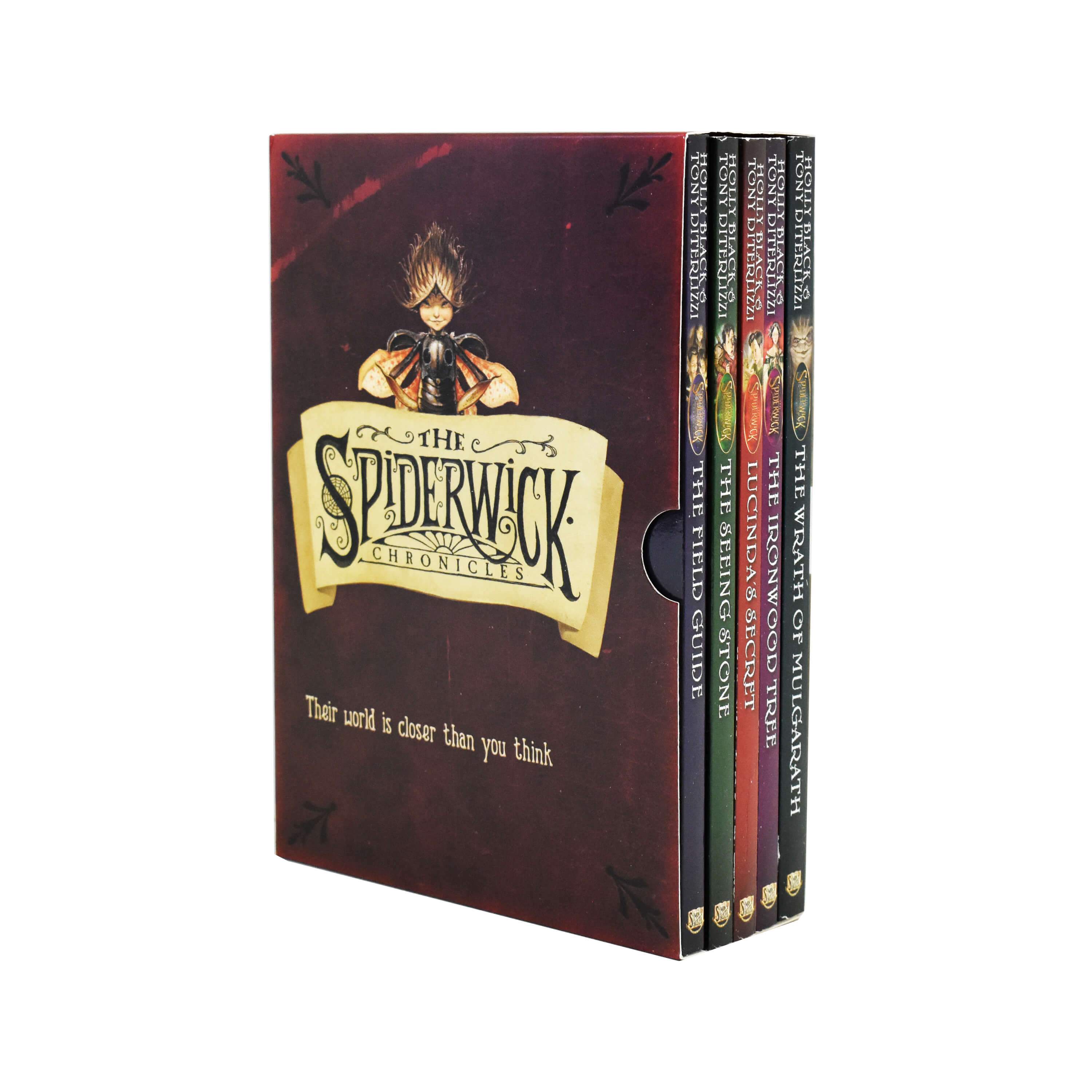 Age 7-9 - The Spiderwick Chronicles 5 Book Collection - Ages 7-9 - Paperback - Tony DiTerlizzi & Holly Black