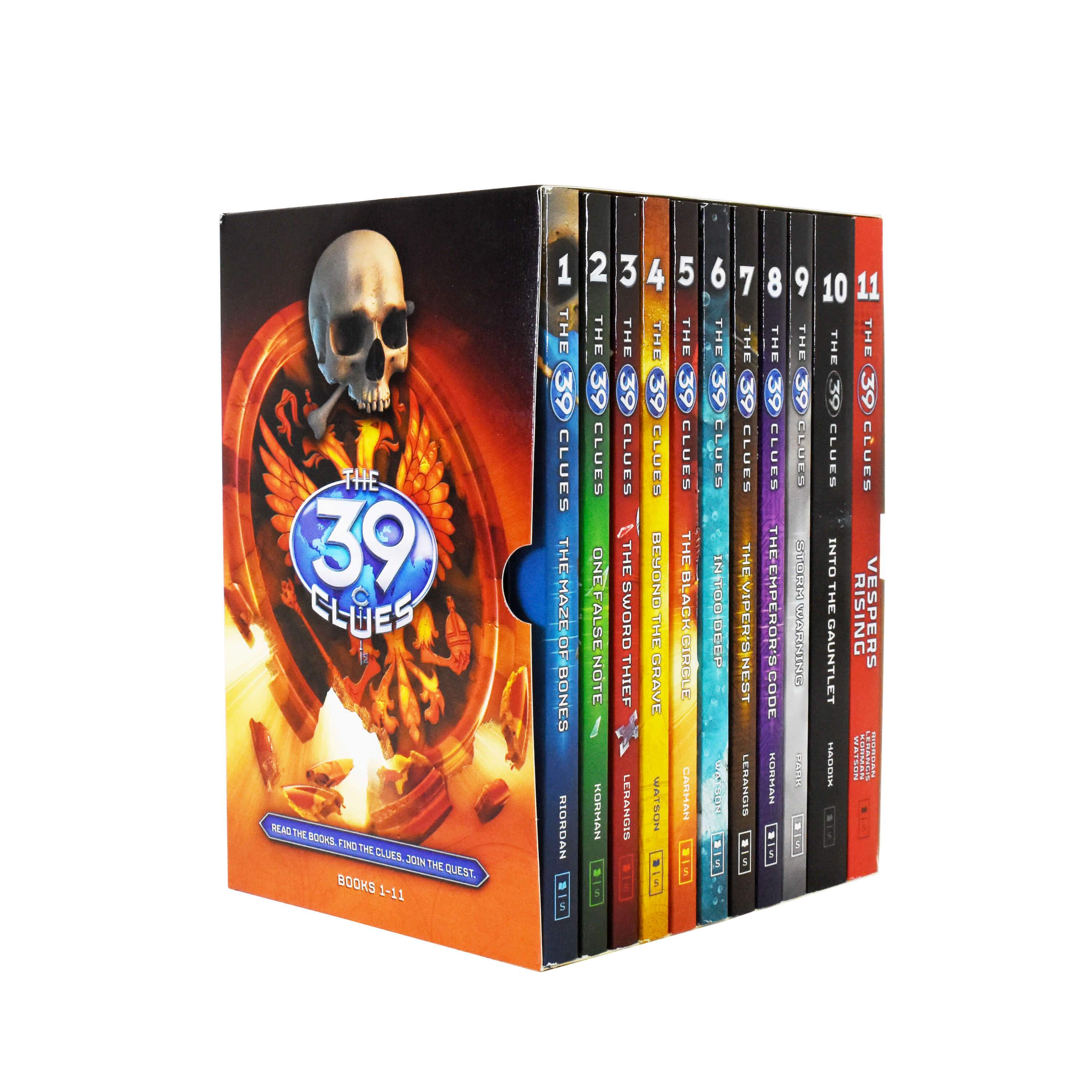 39 Clues Series 11 Books Young Adult Collection Paperback Box Set By Riordan Rick - St Stephens Books