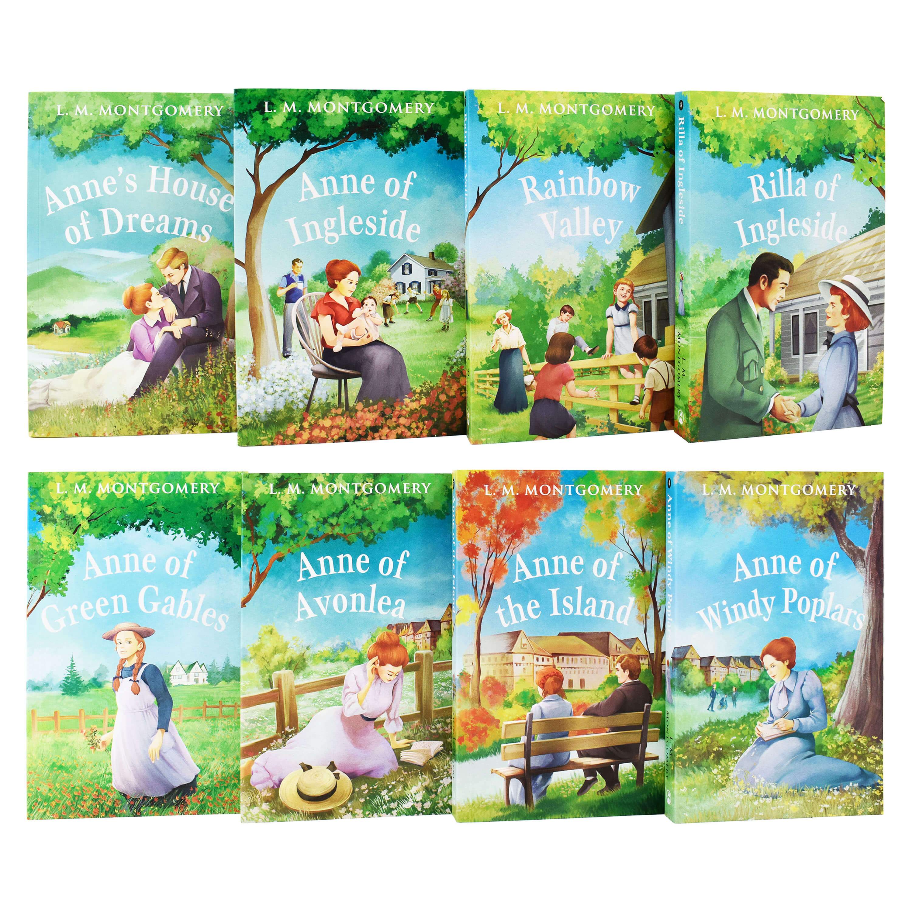 Age 9-14 - Anne Of Green Gables The Complete Collection 8 Books Set By L.M. Montgomery - Ages 9-14 - Paperback