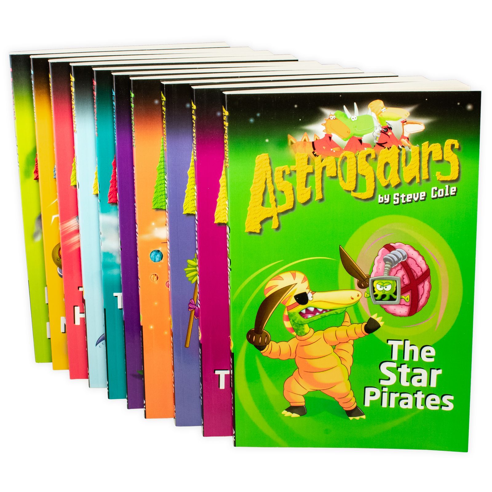 Astrosaurs Series 10 Books Young Adult Collection Paperback Set By Steve Cole - St Stephens Books