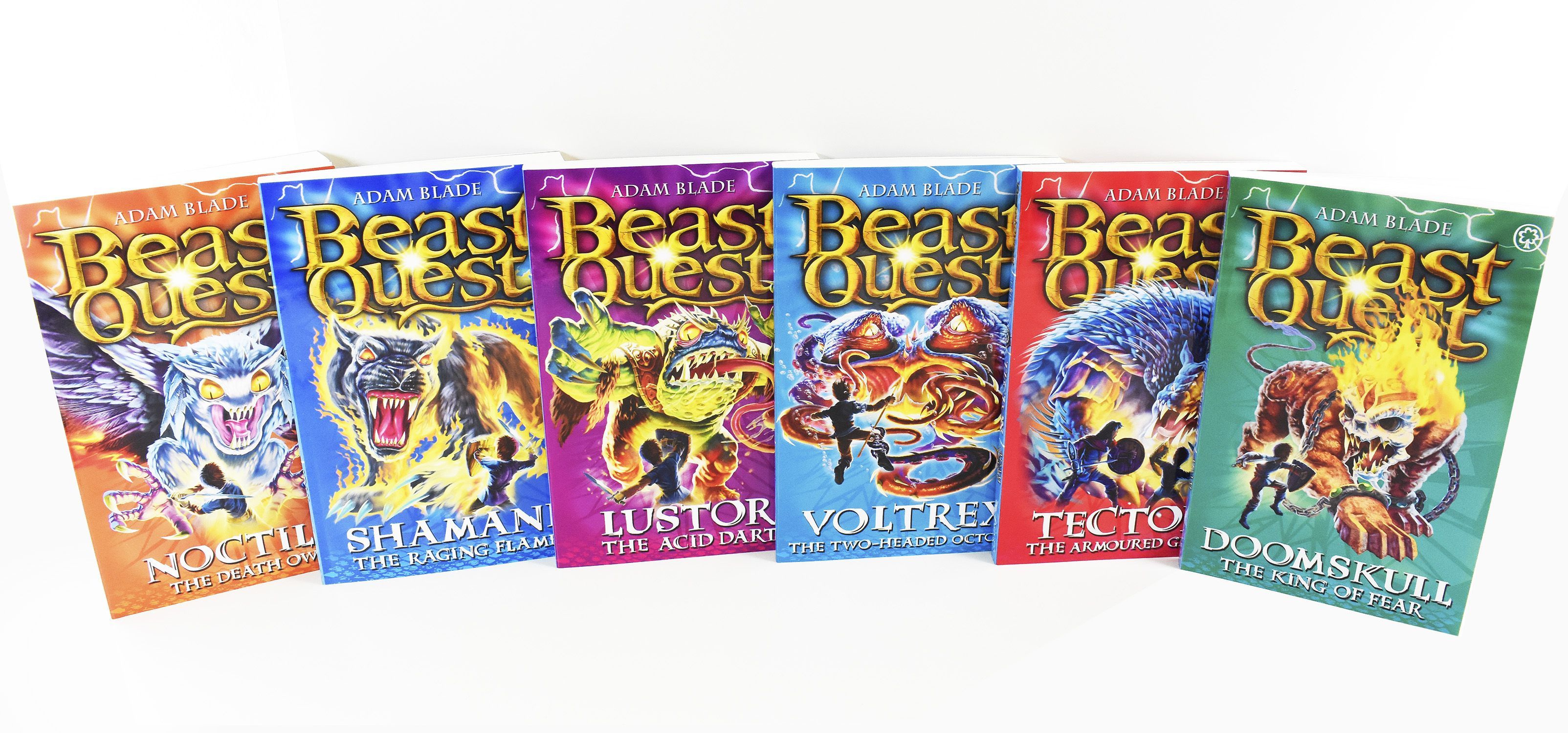 Beast Quest 6 Books Series 10 Children Collection Paperback Box Set By Adam Blade - St Stephens Books