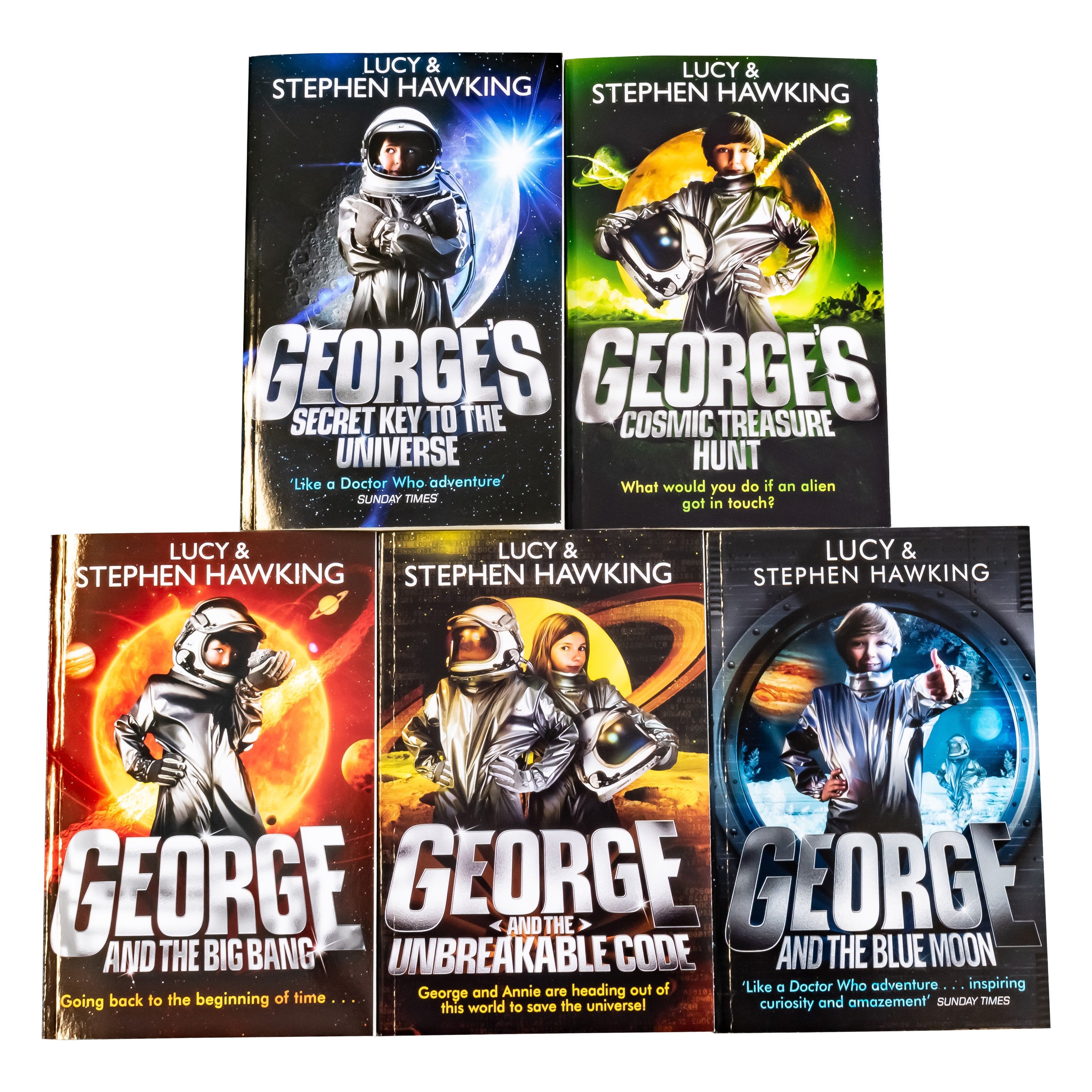 George's Secret Key To The Universe Series 5 Books Collection Paperback By Lucy - St Stephens Books