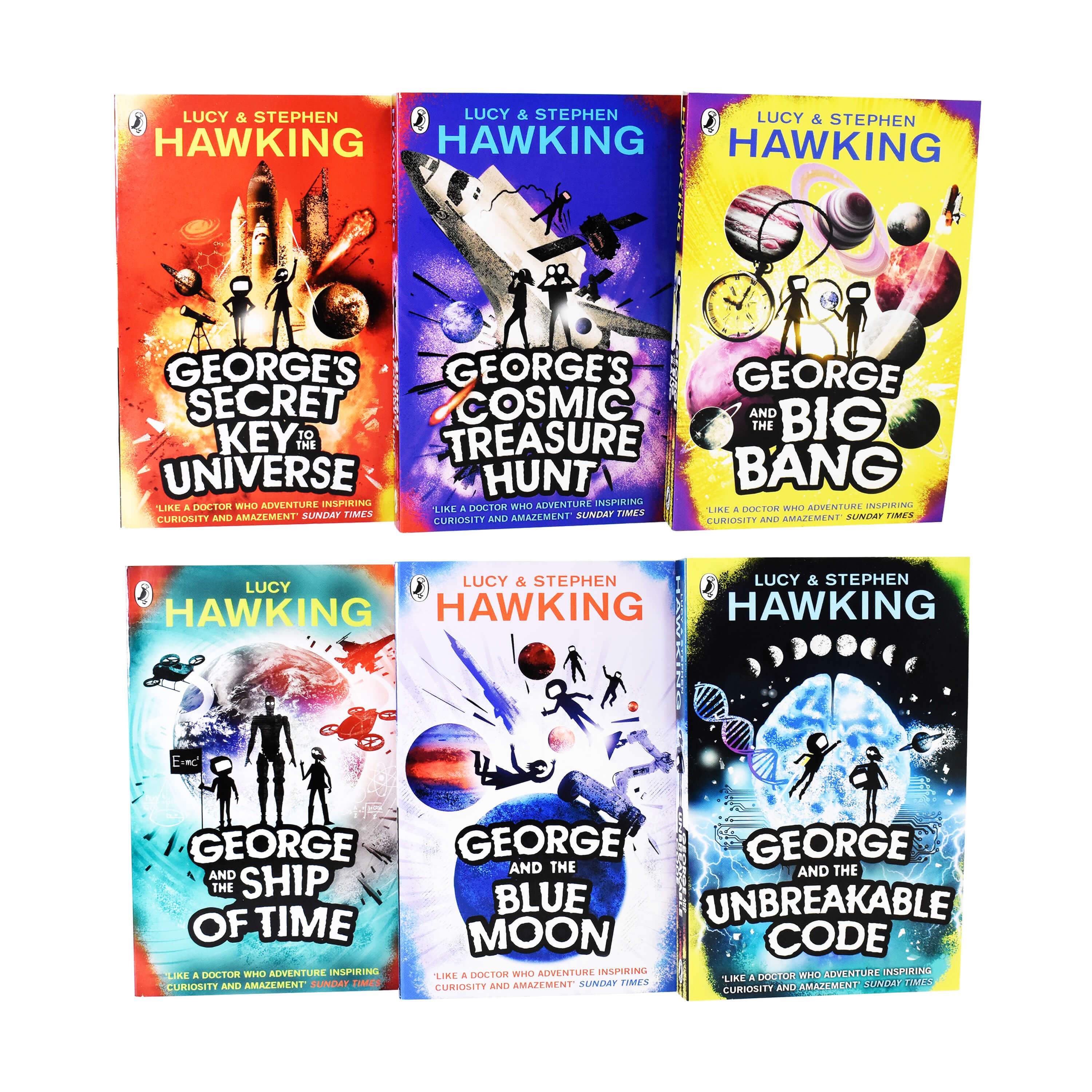 Georges Secret Key To The Universe 6 Books Children Collection Paperback Set By Lucy & Stephen Hawking - St Stephens Books