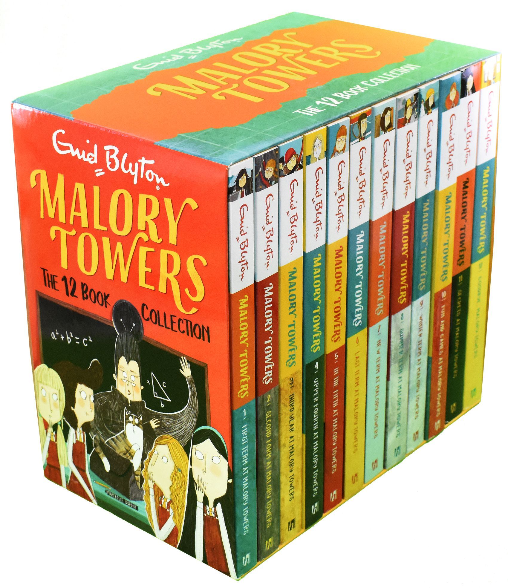 Malory Towers 12 Books Children Collection Box Set Paperback By Enid Blyton - St Stephens Books