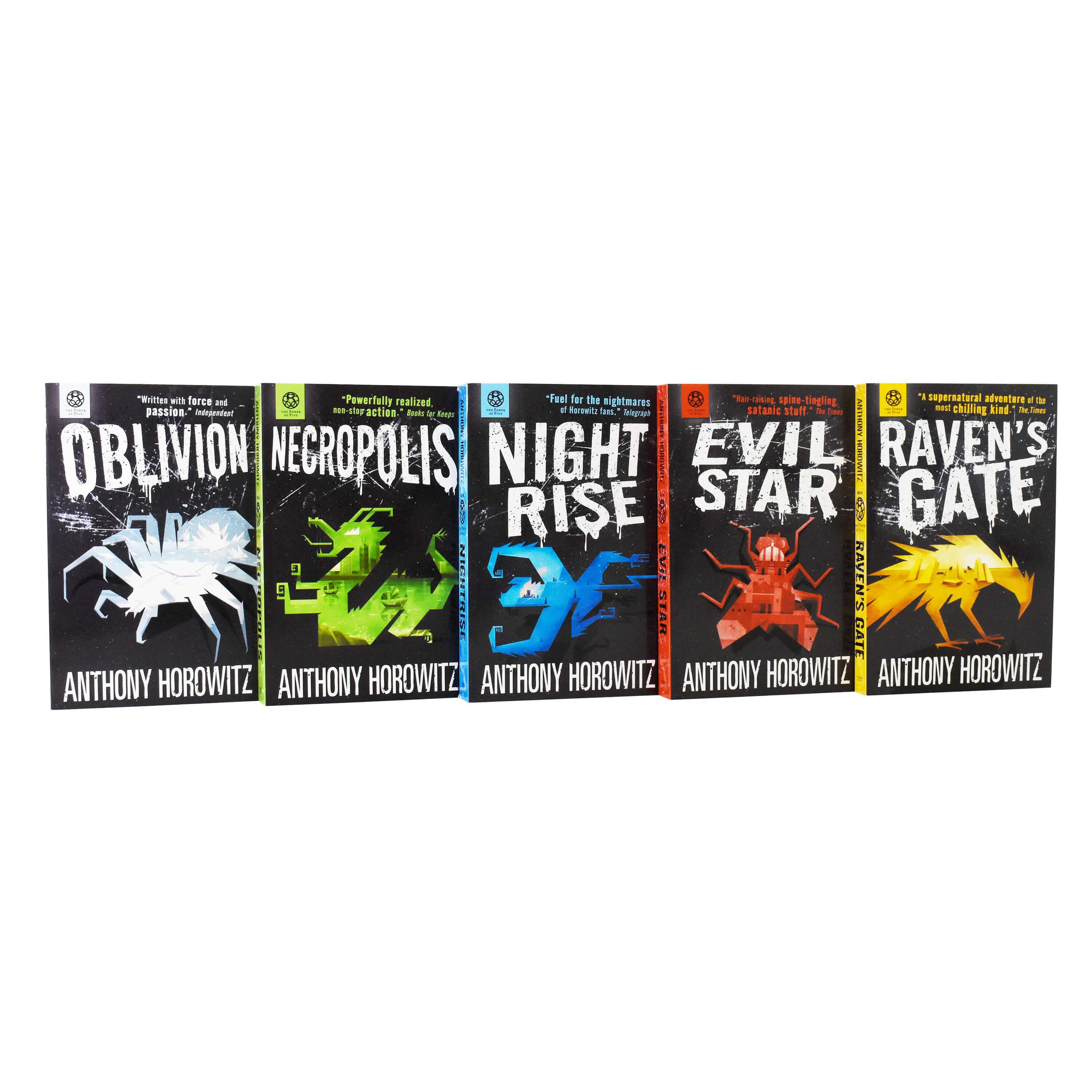 Power of Five 5 Books Children Collection Paperback Set By Anthony Horowitz - St Stephens Books