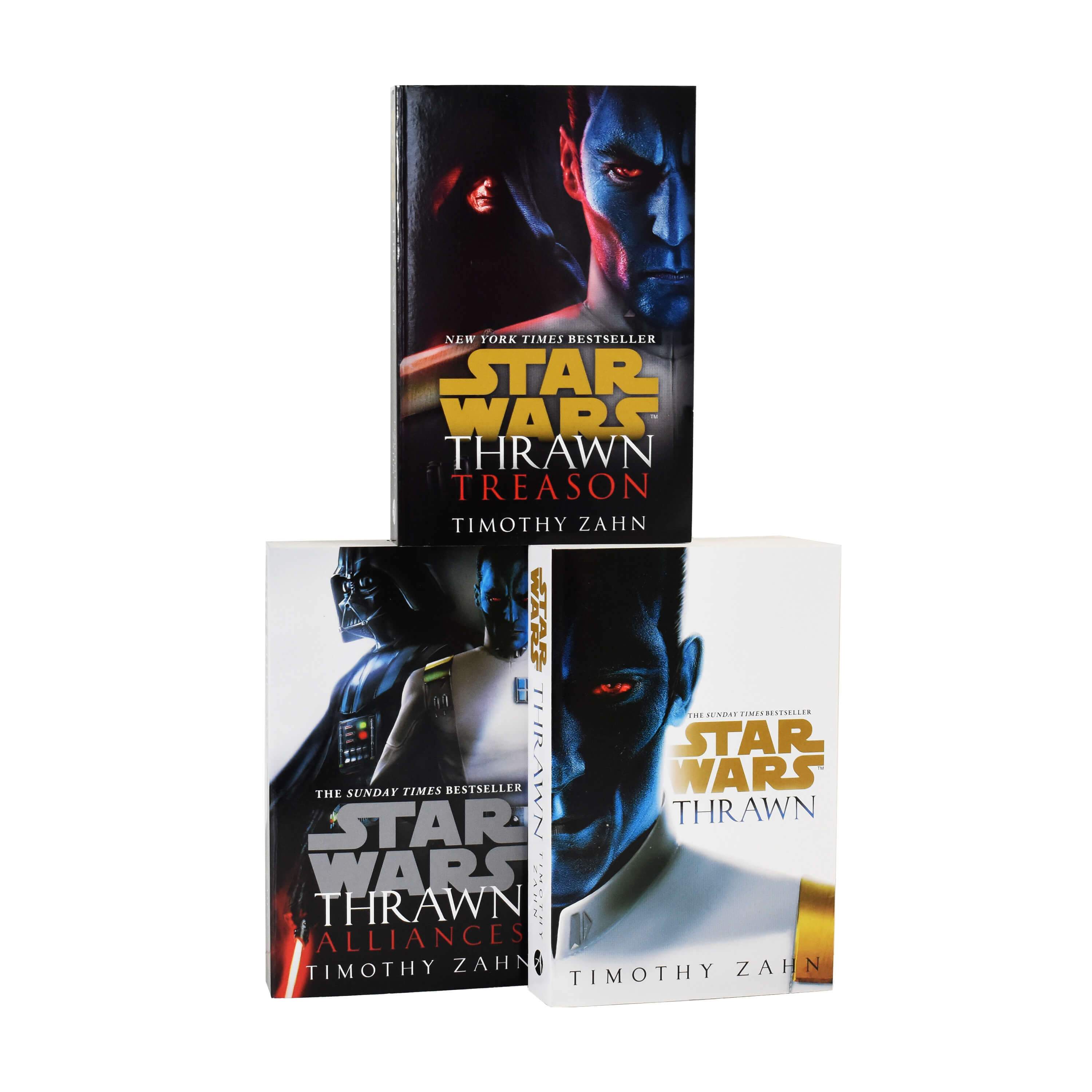 Age 9-14 - Star Wars Thrawn 3 Books By Timothy Zahn - Ages 9-14 - Paperback
