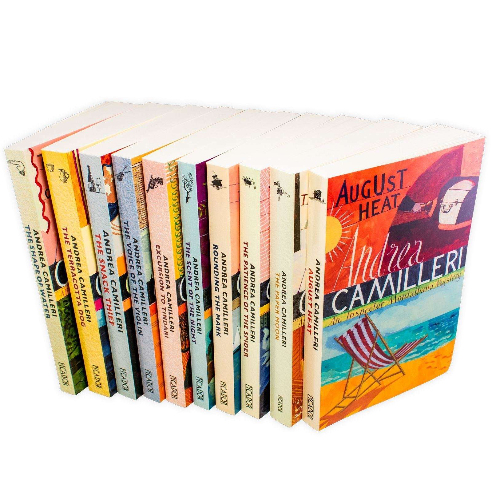 Andrea Camilleri The Inspector Montalbano Mysteries 10 Books Collection - St Stephens Books