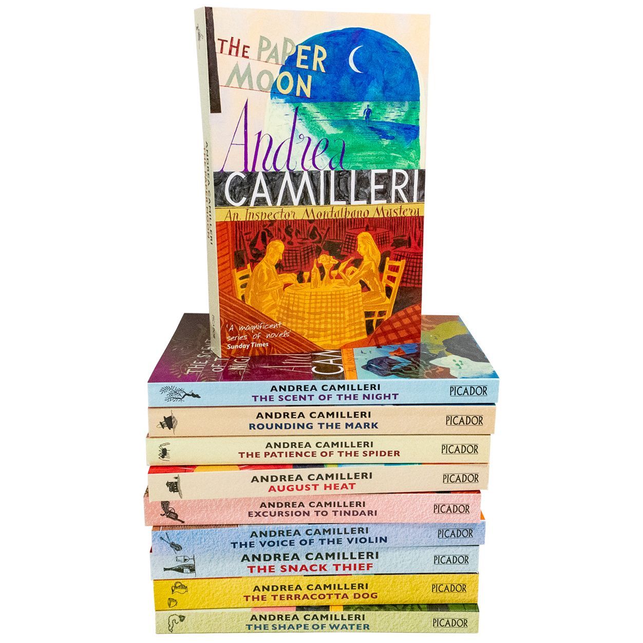 Andrea Camilleri The Inspector Montalbano Mysteries 10 Books Collection - St Stephens Books