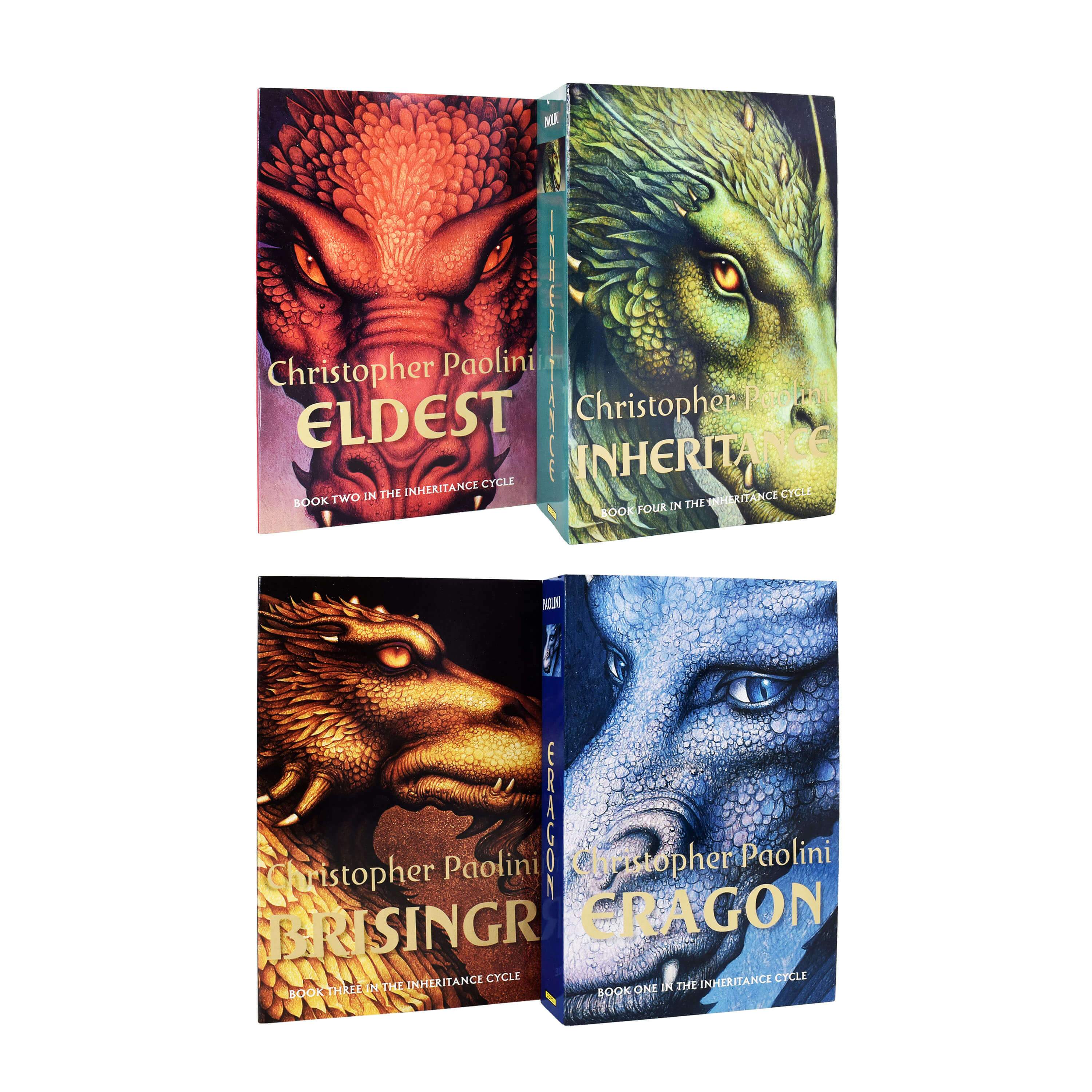 Young Adult - Inheritance Cycle 4 Books Collection By Christopher Paolini - Age 14-16 - Paperback